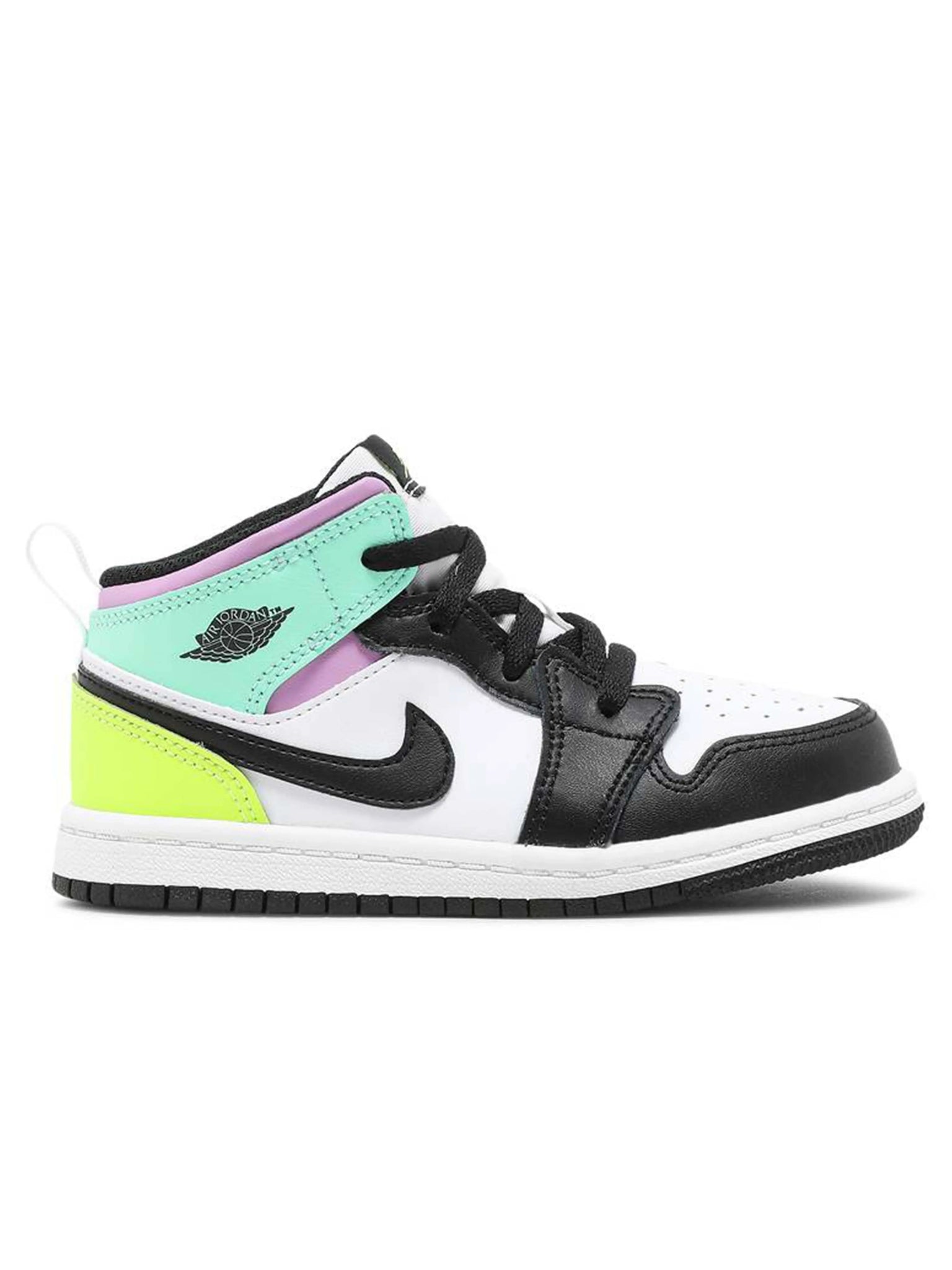 Nike Air Jordan 1 Mid Pastel Black Toe Prior