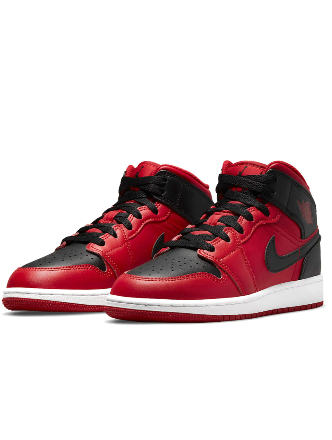 Nike Air Jordan 1 Mid Reverse Bred [2021] (GS) Prior