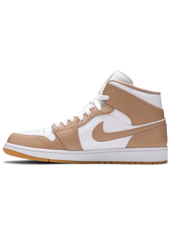 Nike Air Jordan 1 Mid Tan Gum Prior