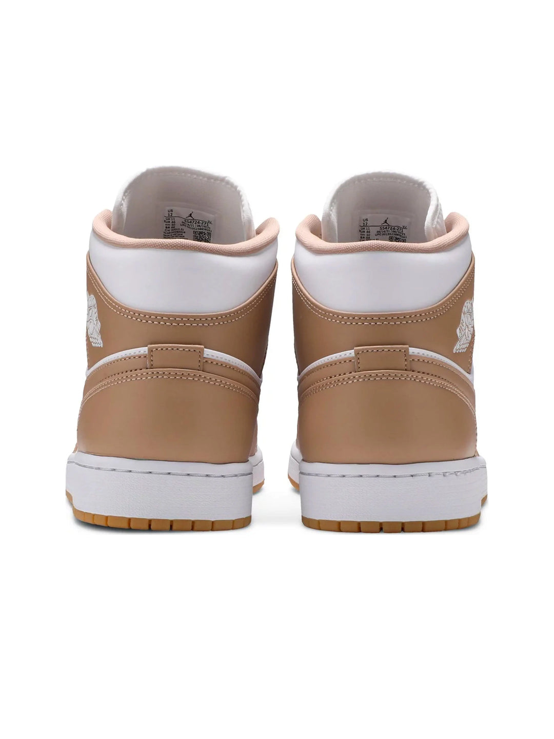 Nike Air Jordan 1 Mid Tan Gum Prior