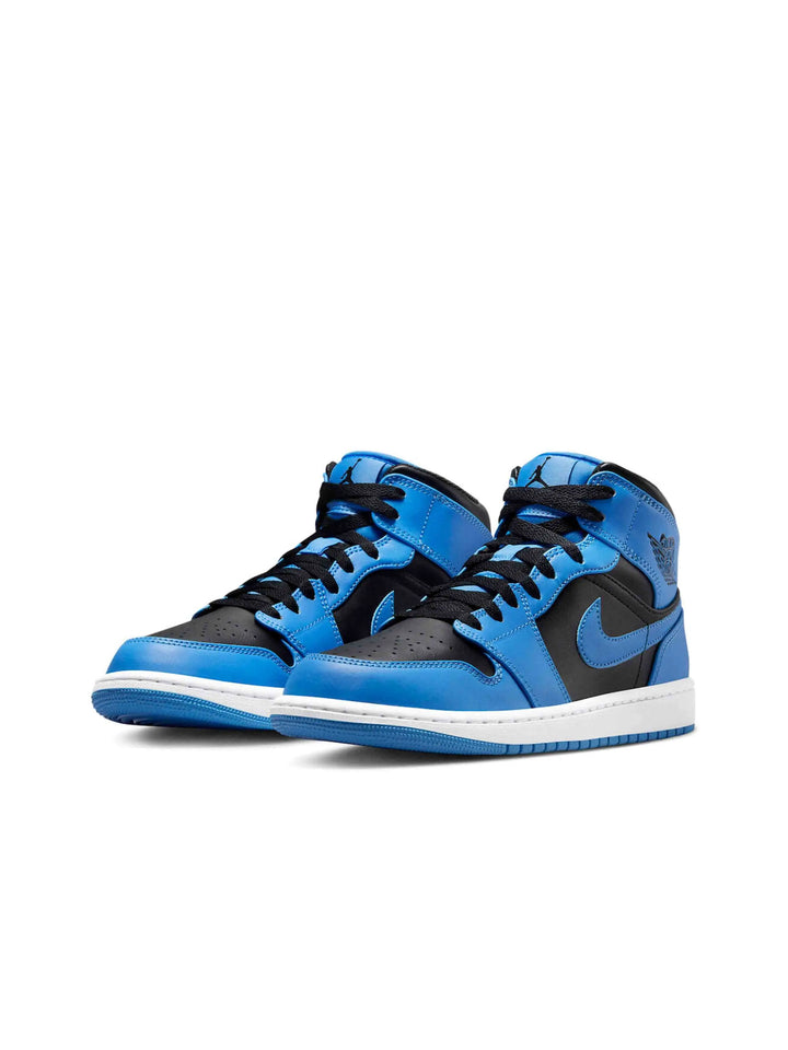 Nike Air Jordan 1 Mid University Blue Black Prior