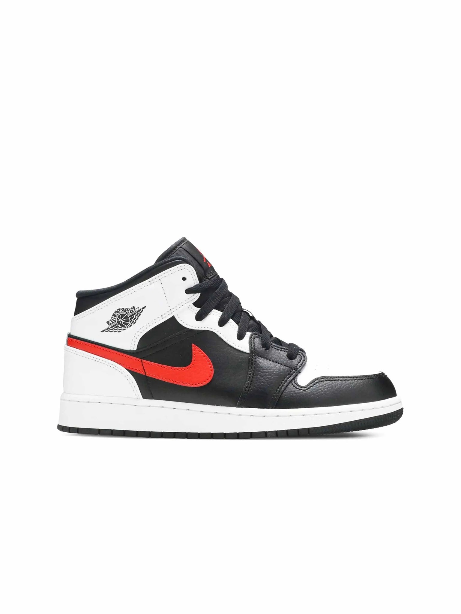 Nike Air Jordan 1 Mid White Black Chile Red (GS) in Auckland, New Zealand - Shop name