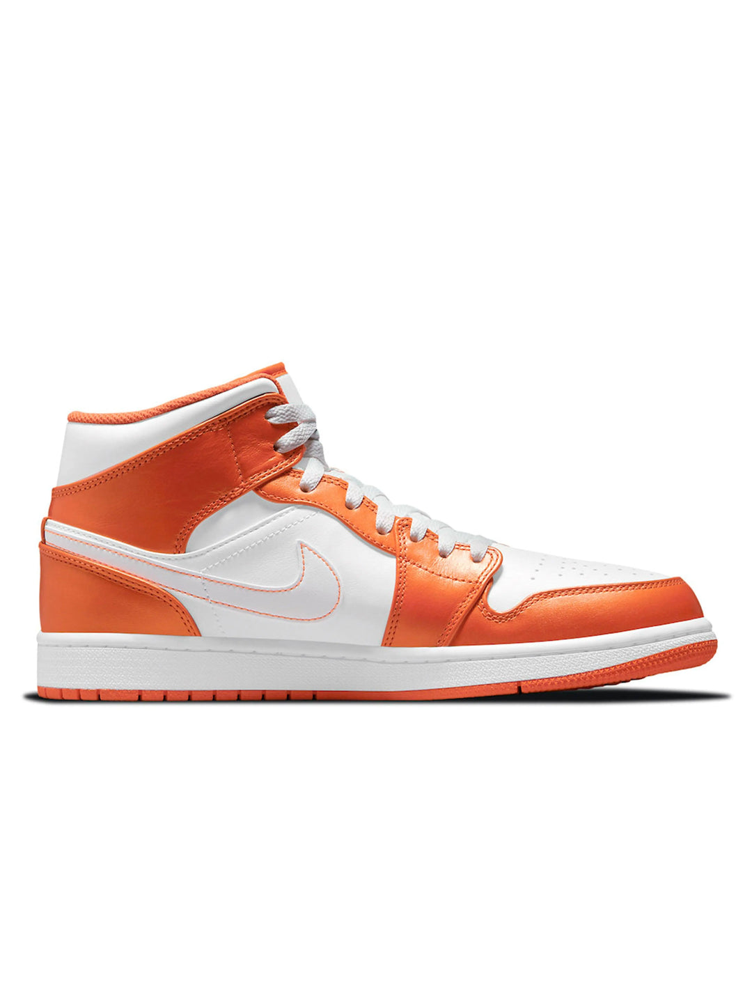 Nike Air Jordan 1 Mid White Orange Prior