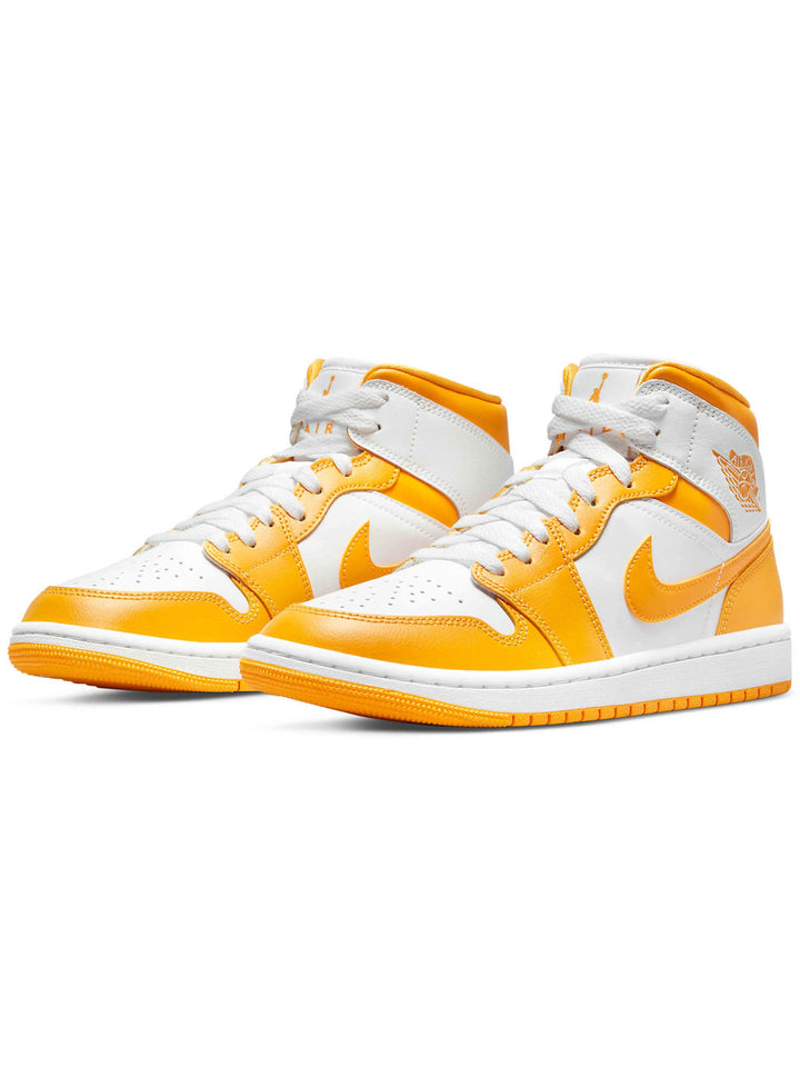 Nike Air Jordan 1 Mid White University Gold [W] Prior