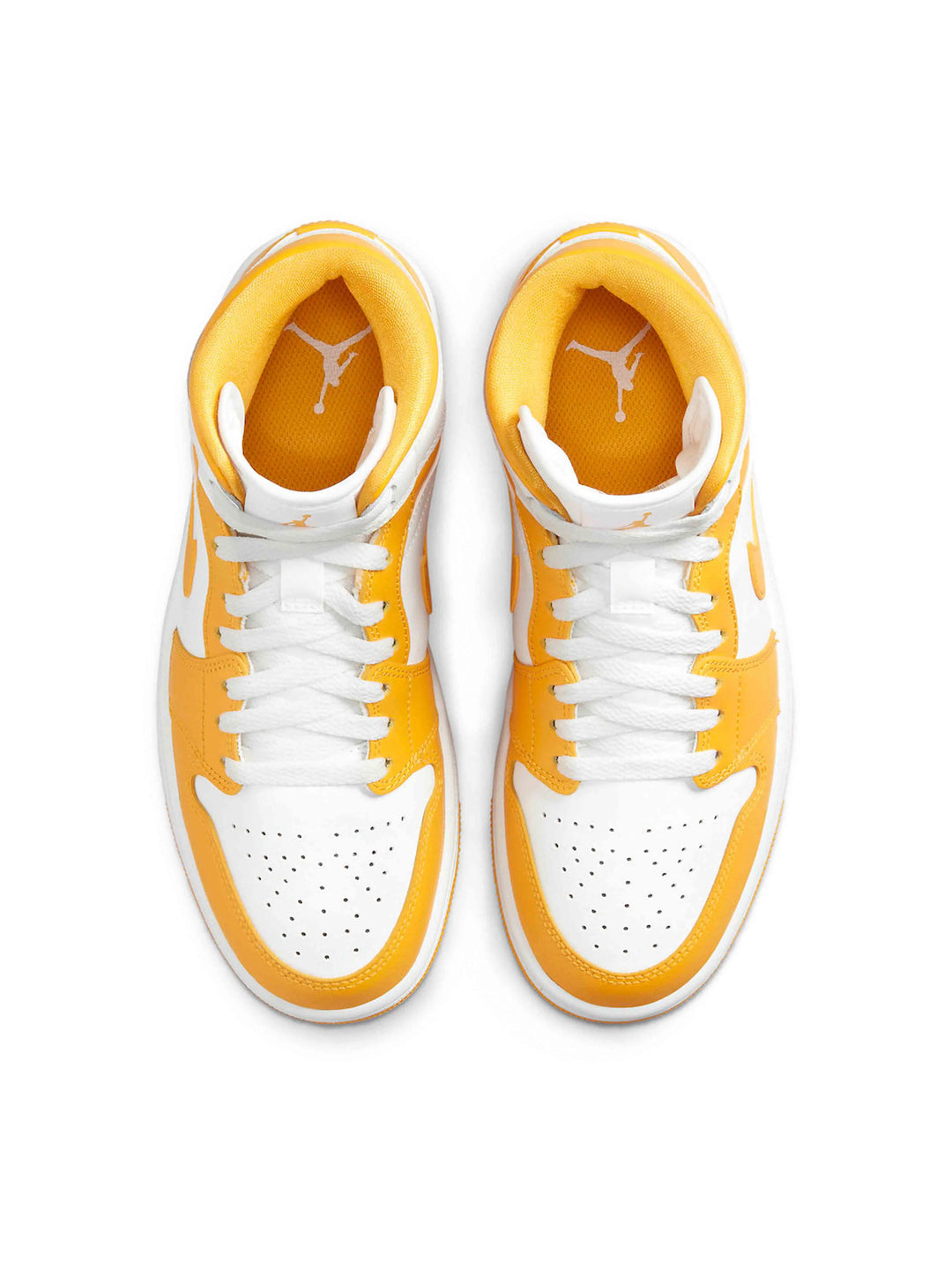 Nike Air Jordan 1 Mid White University Gold [W] Prior