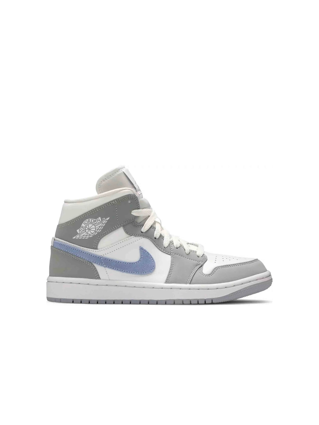 Nike Air Jordan 1 Mid Wolf Grey Aluminum (W) Prior