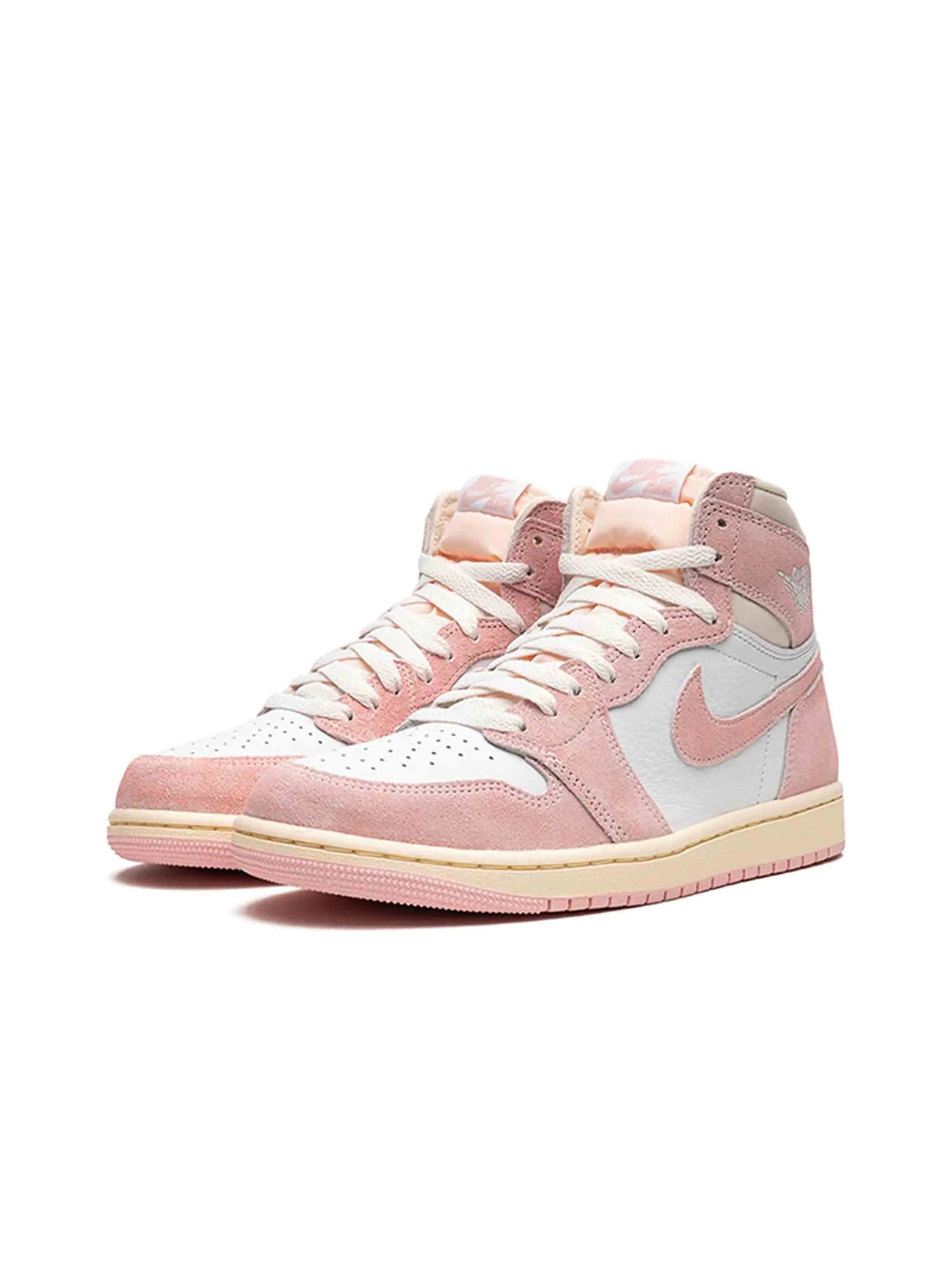 Nike Shoe Air Jordan Mid Pink Quartz Courir Nike Air Jordan Retro