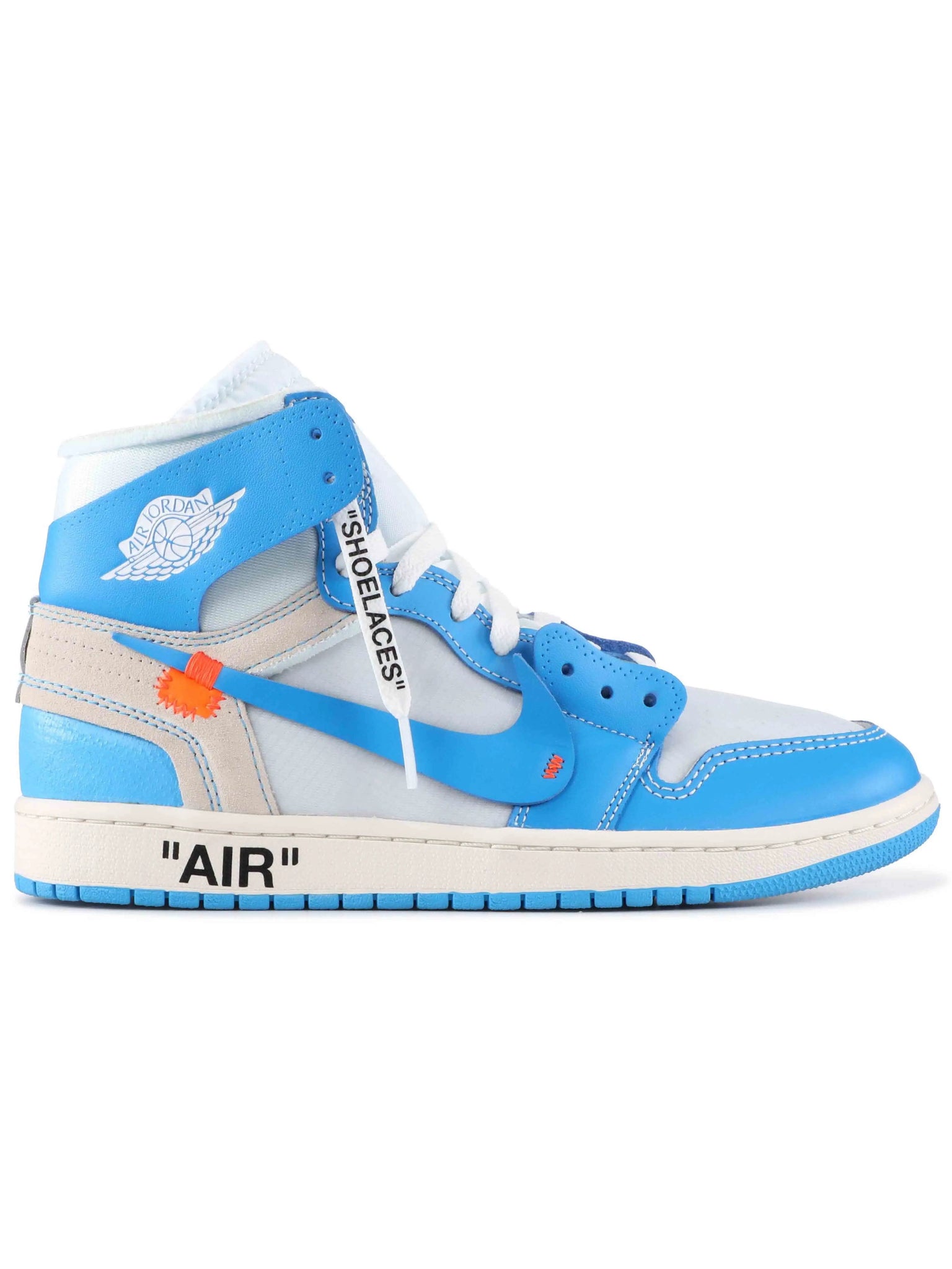 Nike Air Jordan 1 Retro High X Off-White University Blue [2018] Prior