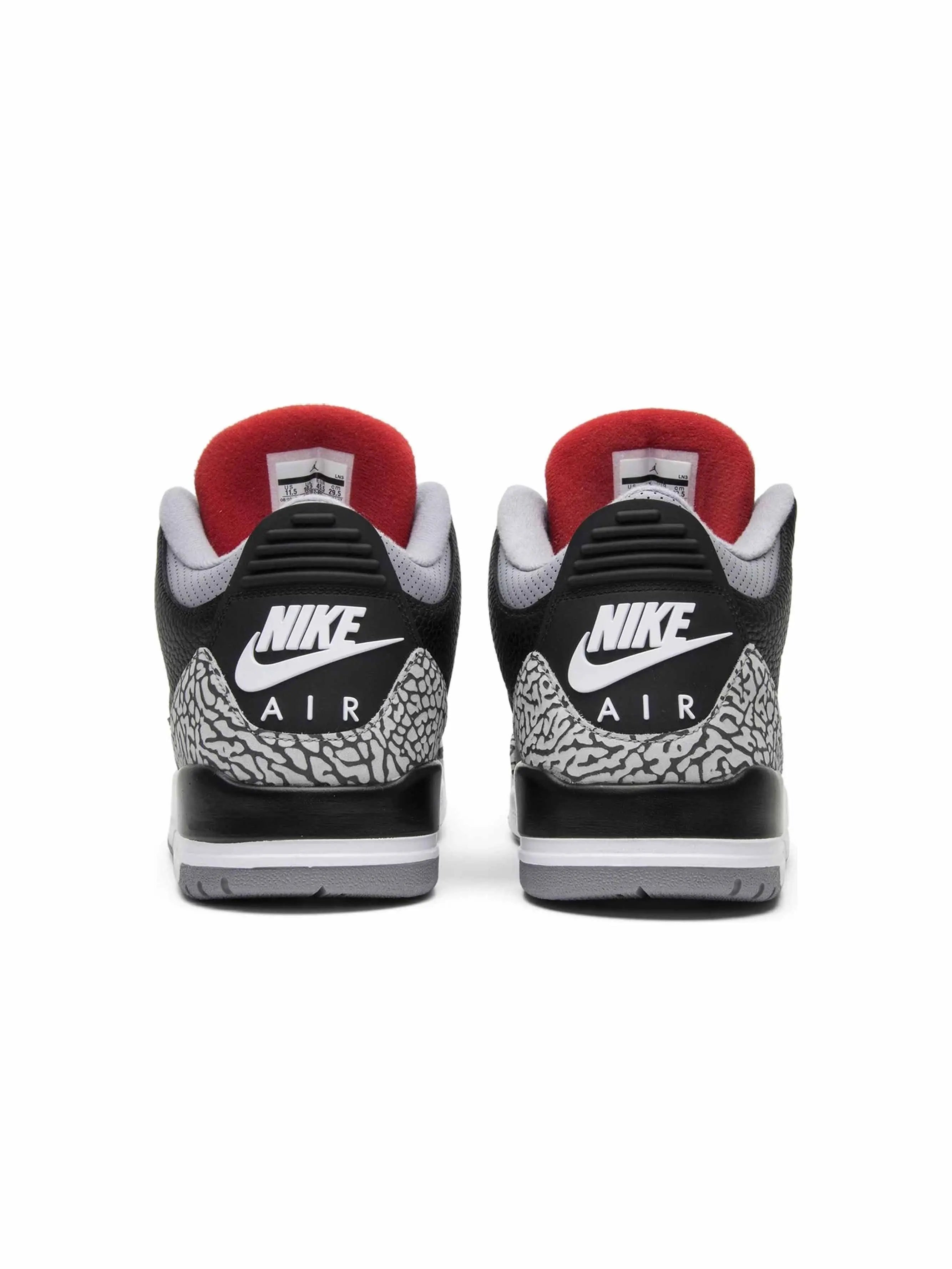 Nike Air Jordan 3 Retro Black Cement 2018 Streetwear Auckland Prior