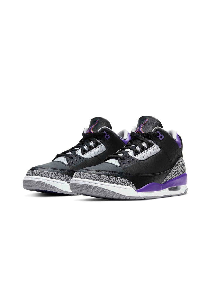 Nike Air Jordan 3 Retro Black Court Purple - Prior