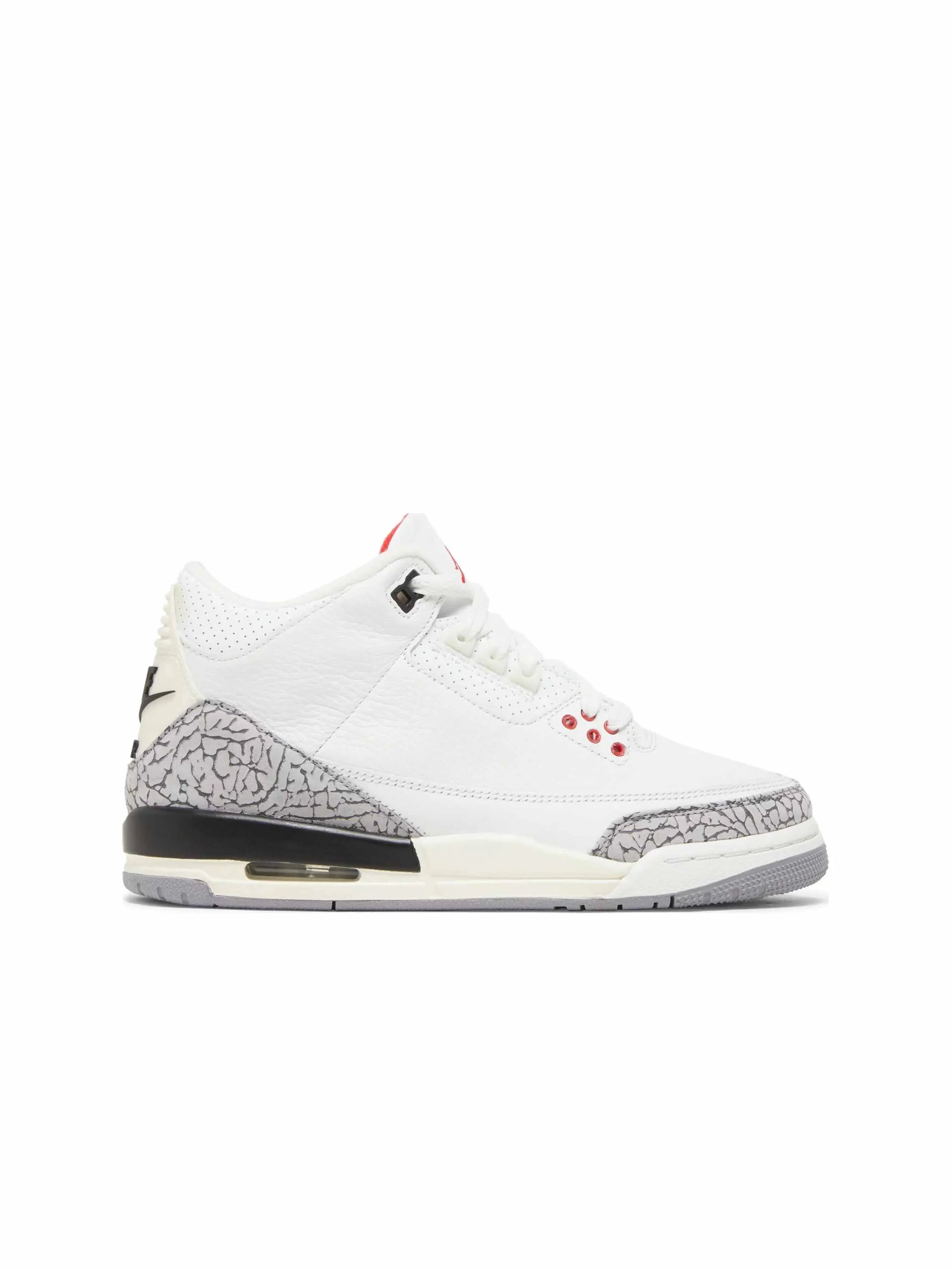 Nike Air Jordan 3 Retro White Cement Reimagined (GS) Prior