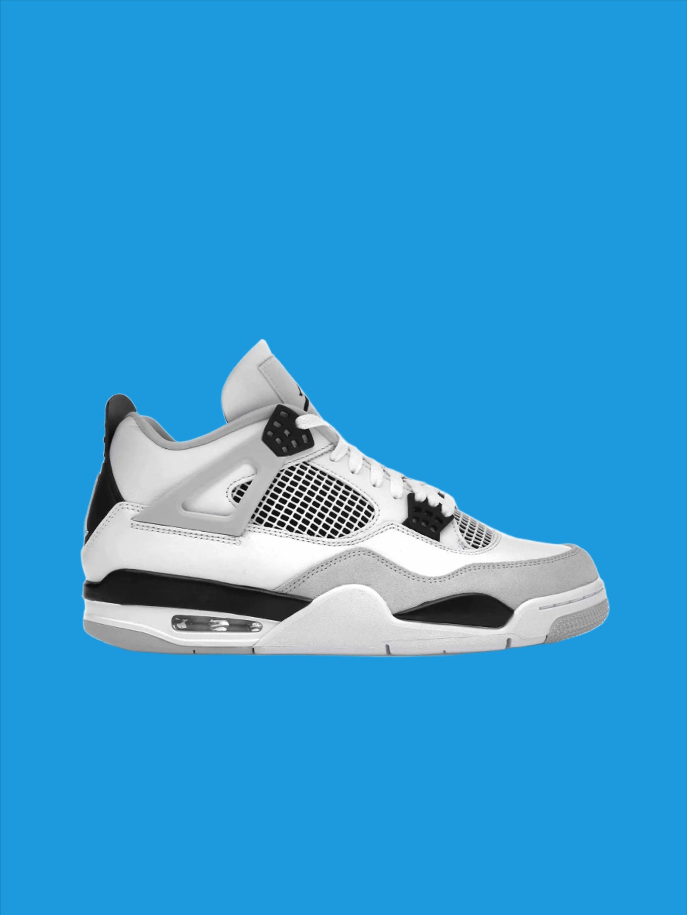 Wallpaper Jordan Iv All Black Nike Air Jordan Retro Military Black