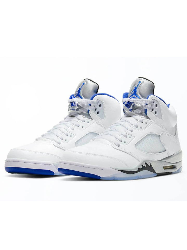 Nike Air Jordan 5 Retro White Stealth [2021] Prior