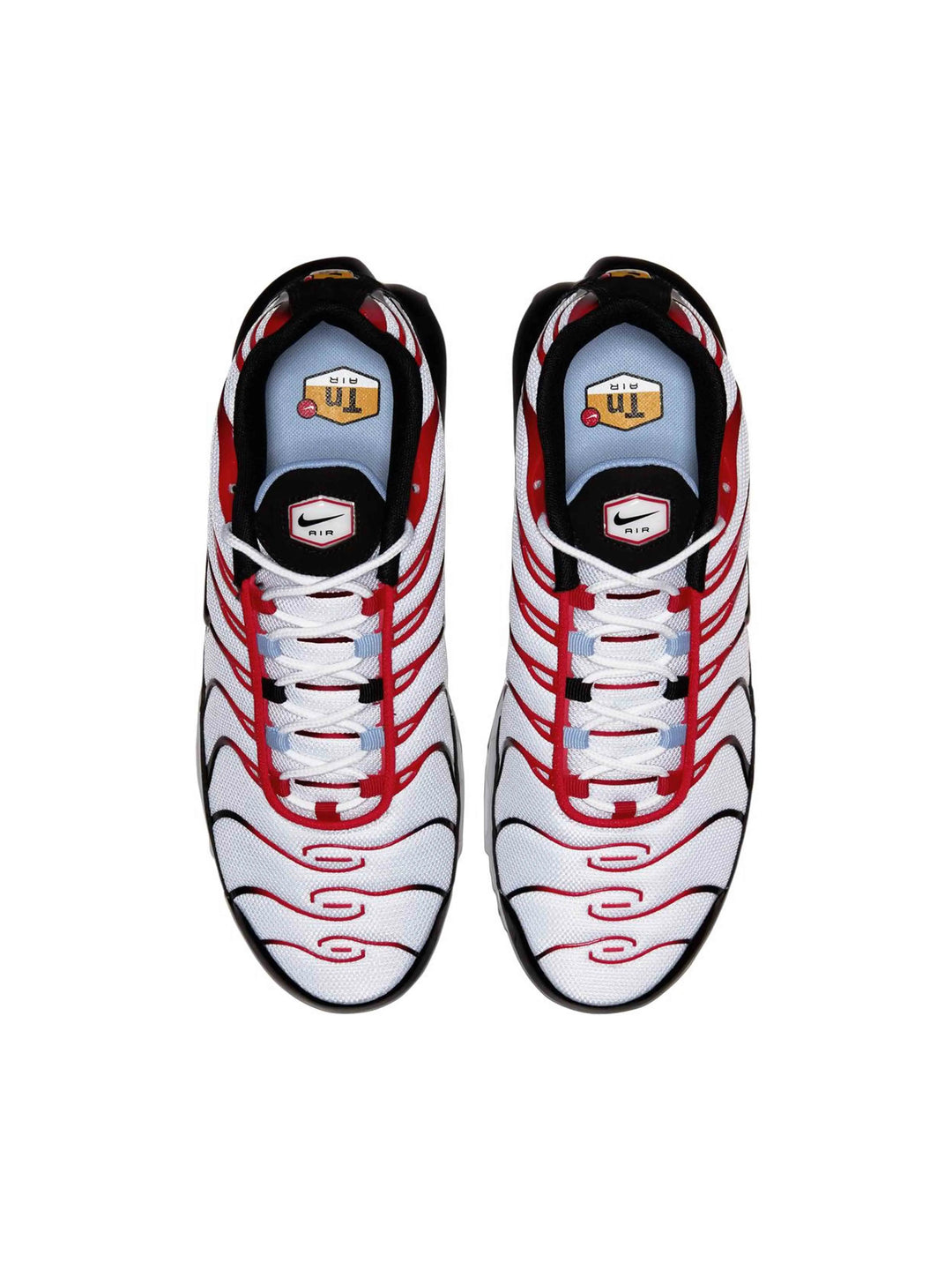 Nike Air Max Plus TN White Black Red Prior