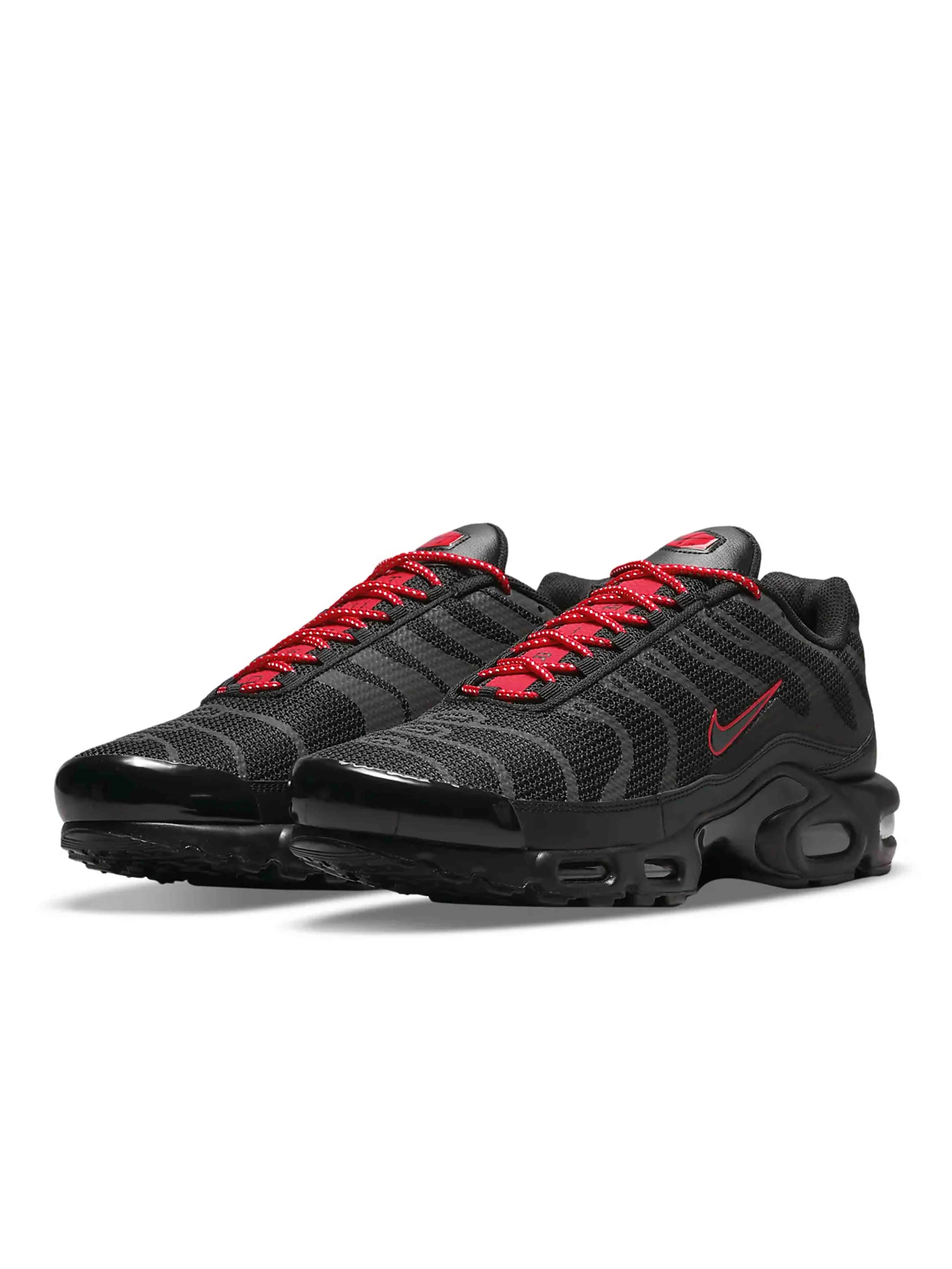 Nike Air Max Plus Tn Black Red Reflective Prior Auckland, New