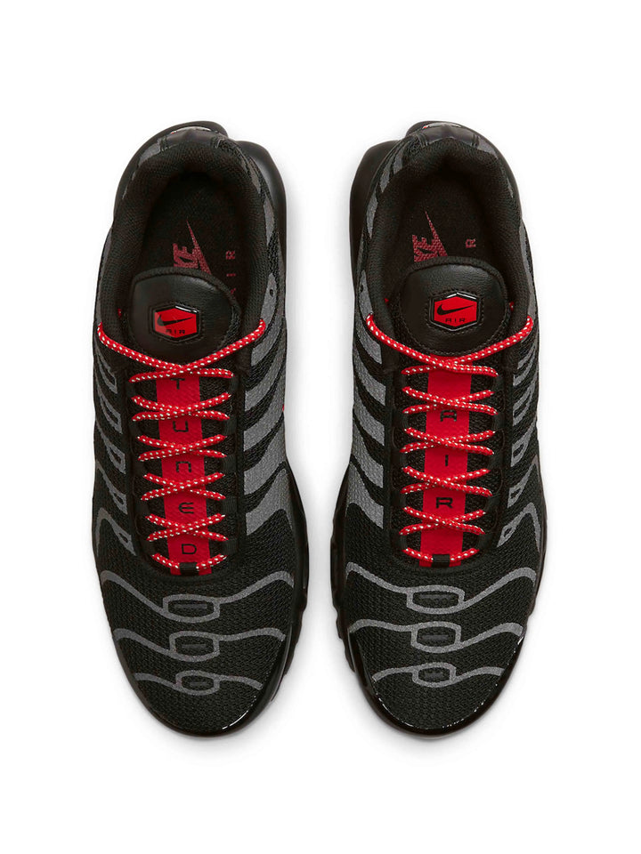 Nike Air Max Plus Tn Black Red Reflective Prior