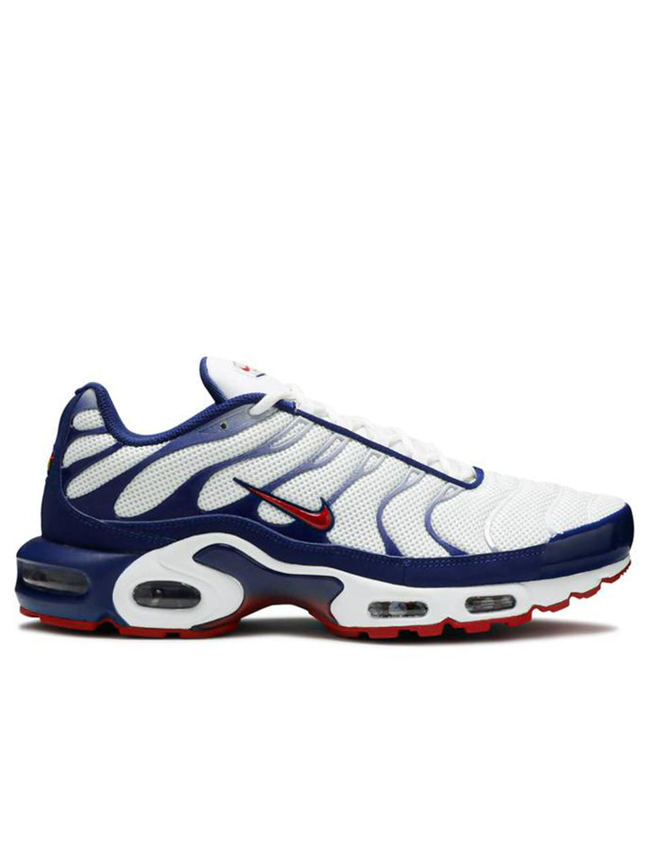 Nike Air Max Plus Tn White Red Blue Prior