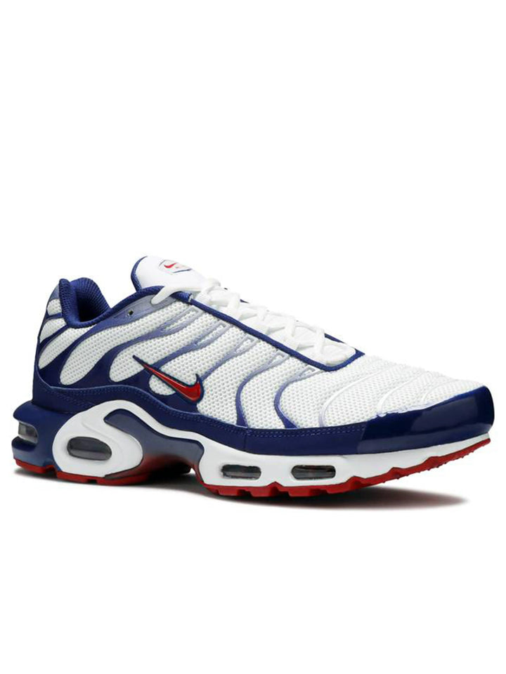 Nike Air Max Plus Tn White Red Blue Prior
