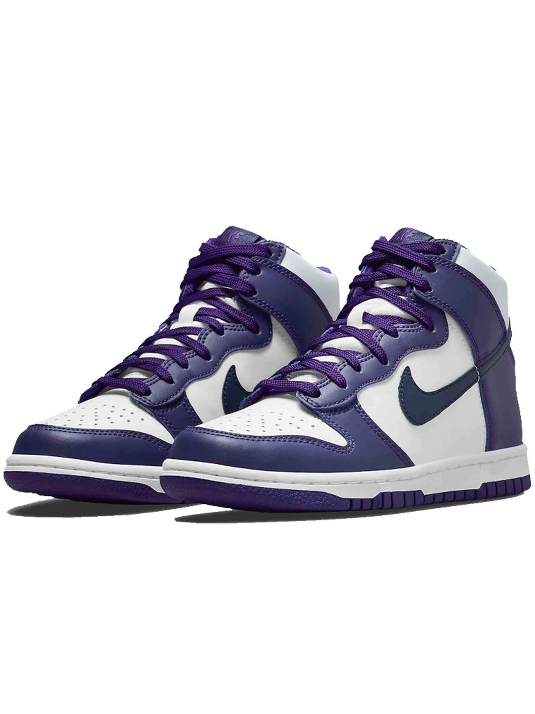 Nike Dunk High Electro Purple Midnight Navy (GS) Prior