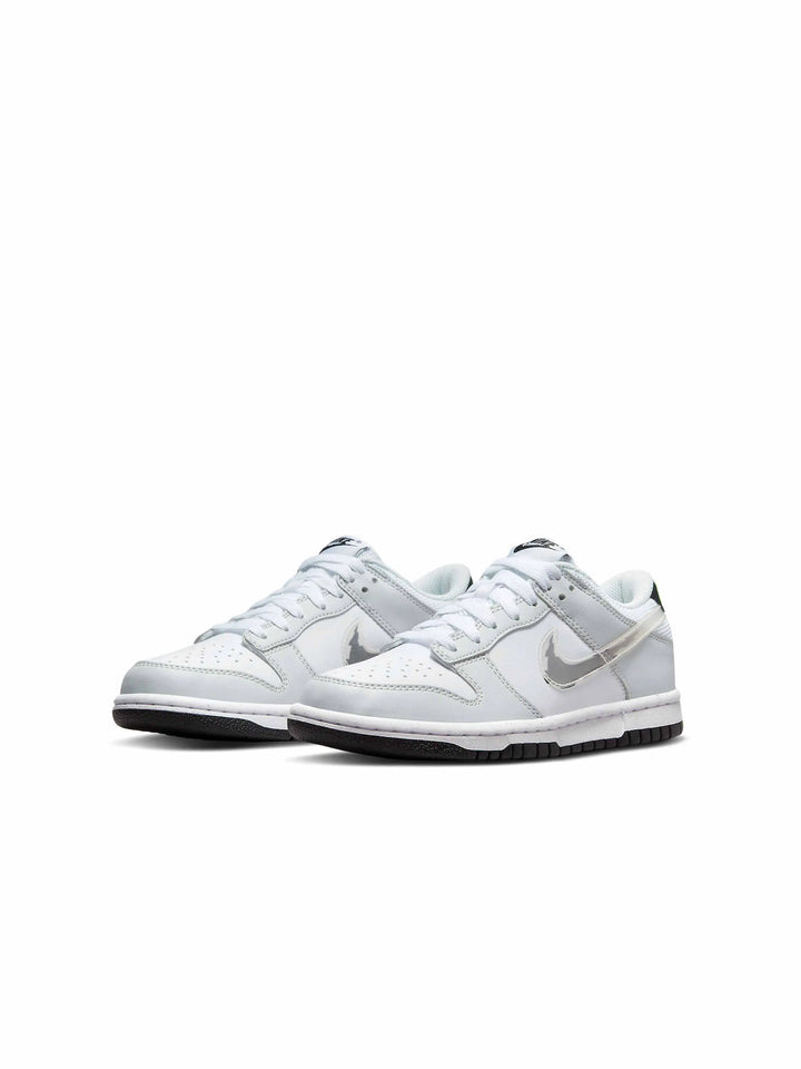 Nike Dunk Low Glitch Swoosh White Grey (GS) in Auckland, New Zealand - Shop name