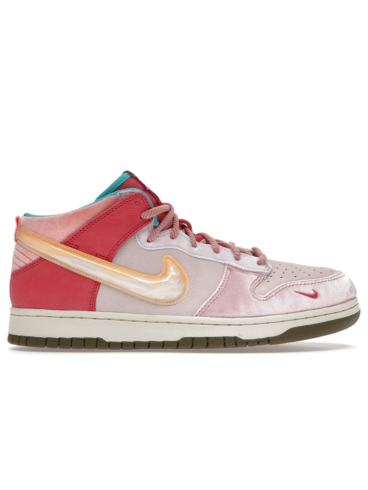 Nike Dunk Mid Social Status Free Lunch Strawberry Milk Prior