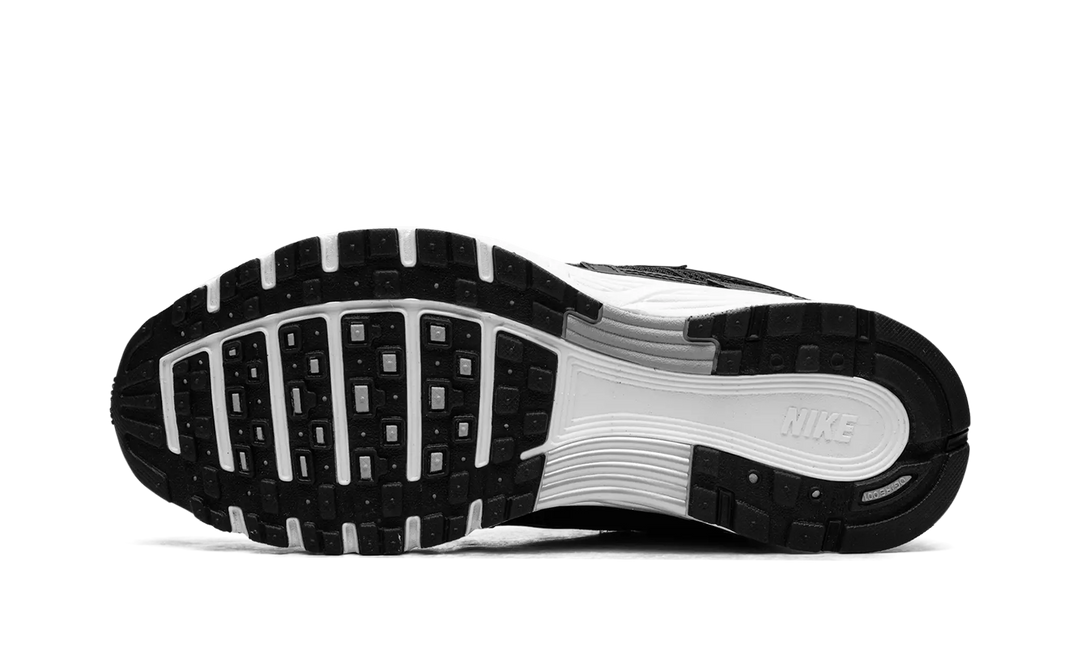Nike P-6000 Black White Metallic Silver
