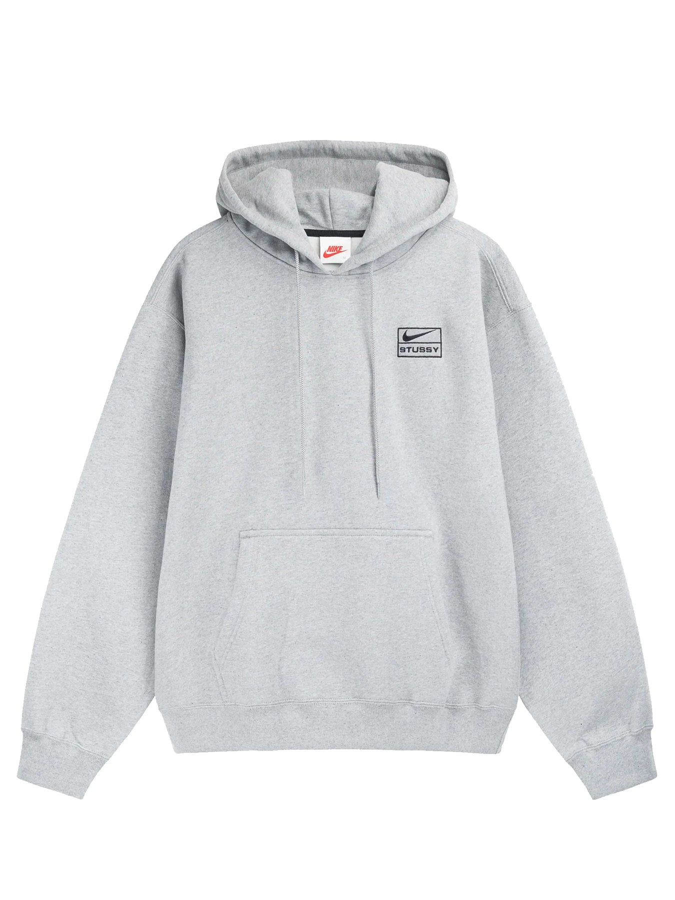 Nike x Stussy Hoodie Heather Grey Streetwear Auckland New Zealand Prior