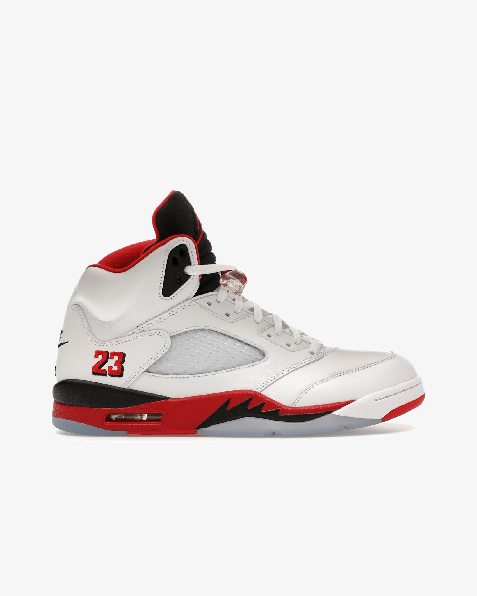 Nike Air Jordan 5 Retro Fire Red Black Tongue (2025)