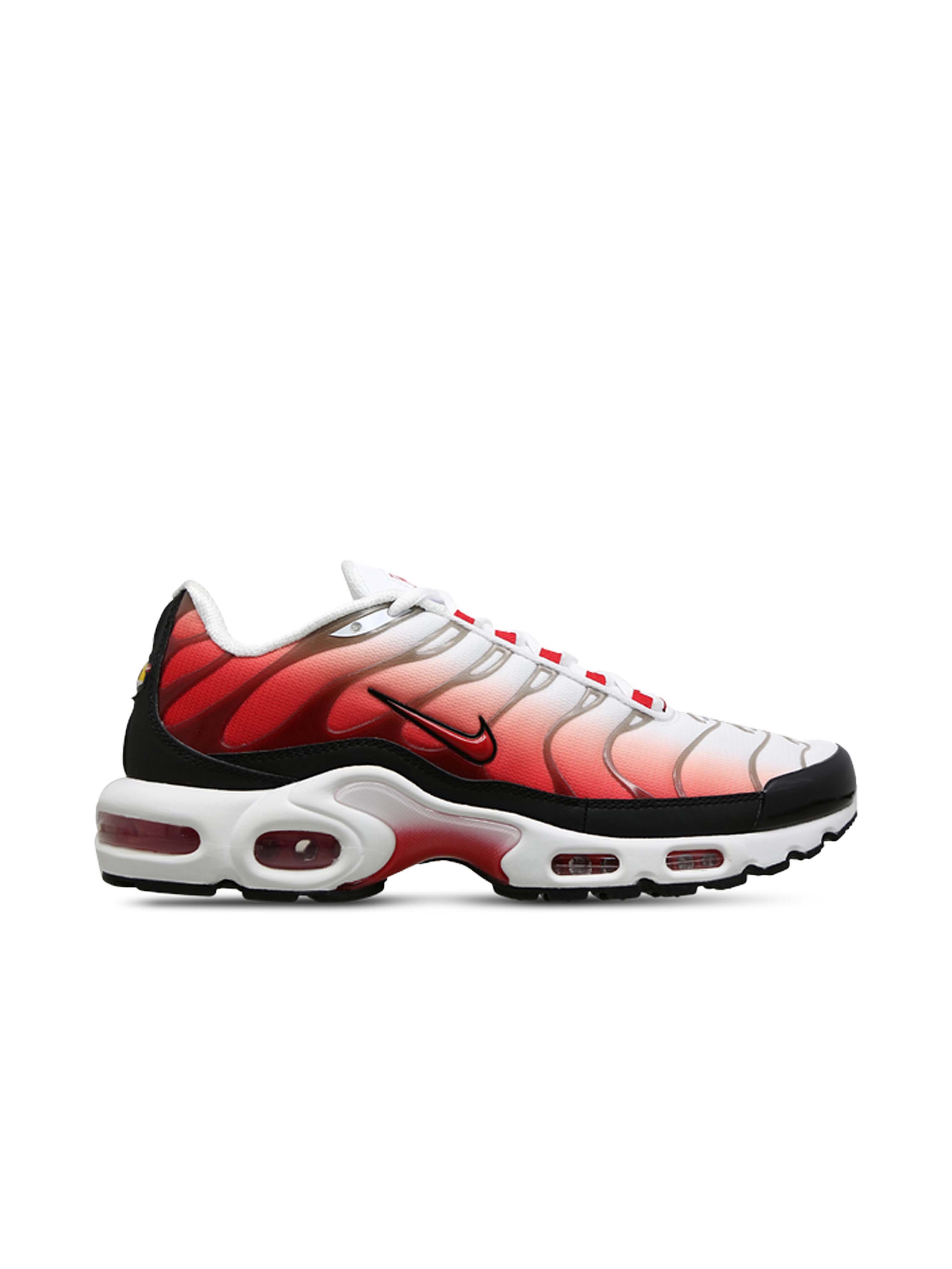 Nike Air Max Plus TN White Black University Red