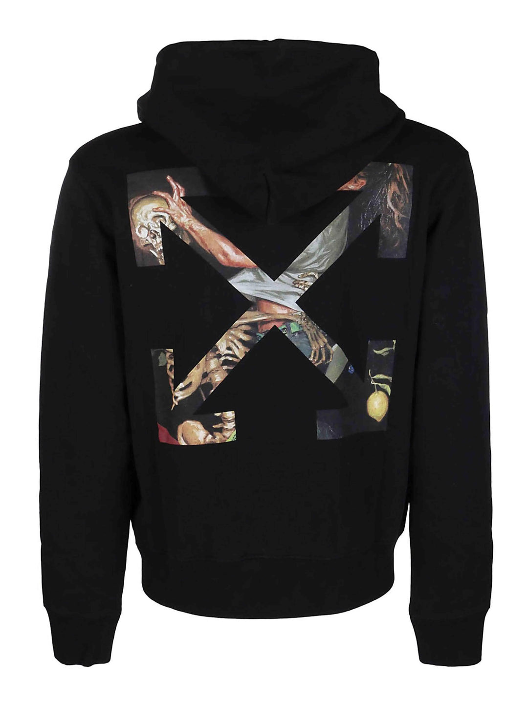 OFF-WHITE OVERSIZE FIT PASCAL ARROW HOODIE BLACK [FW20] Prior