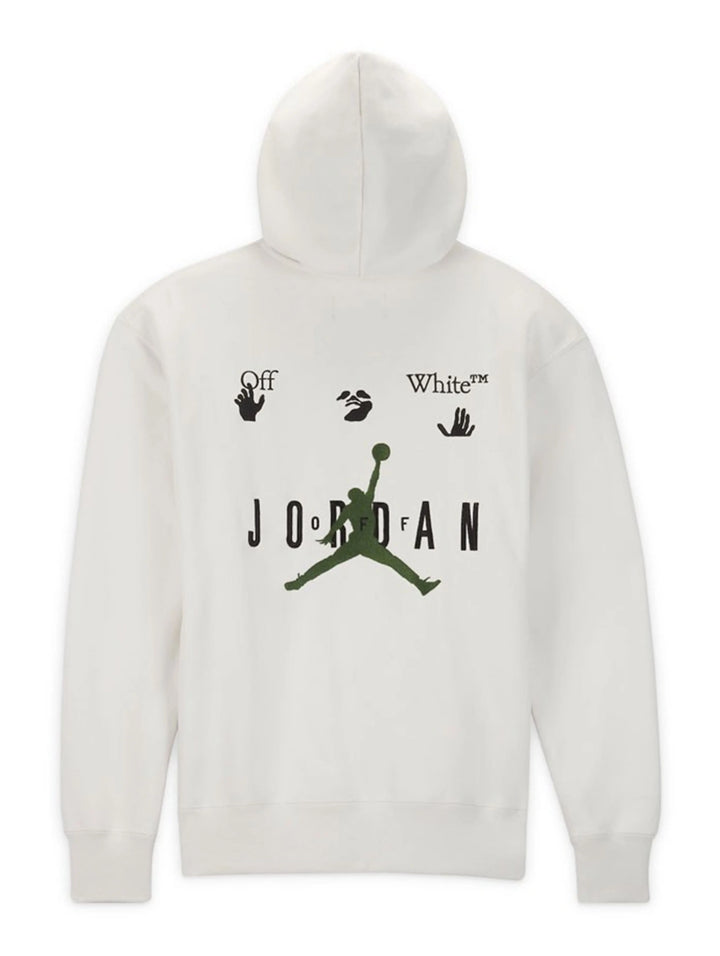 Off-White x Jordan Hoodie White [FW21] Prior