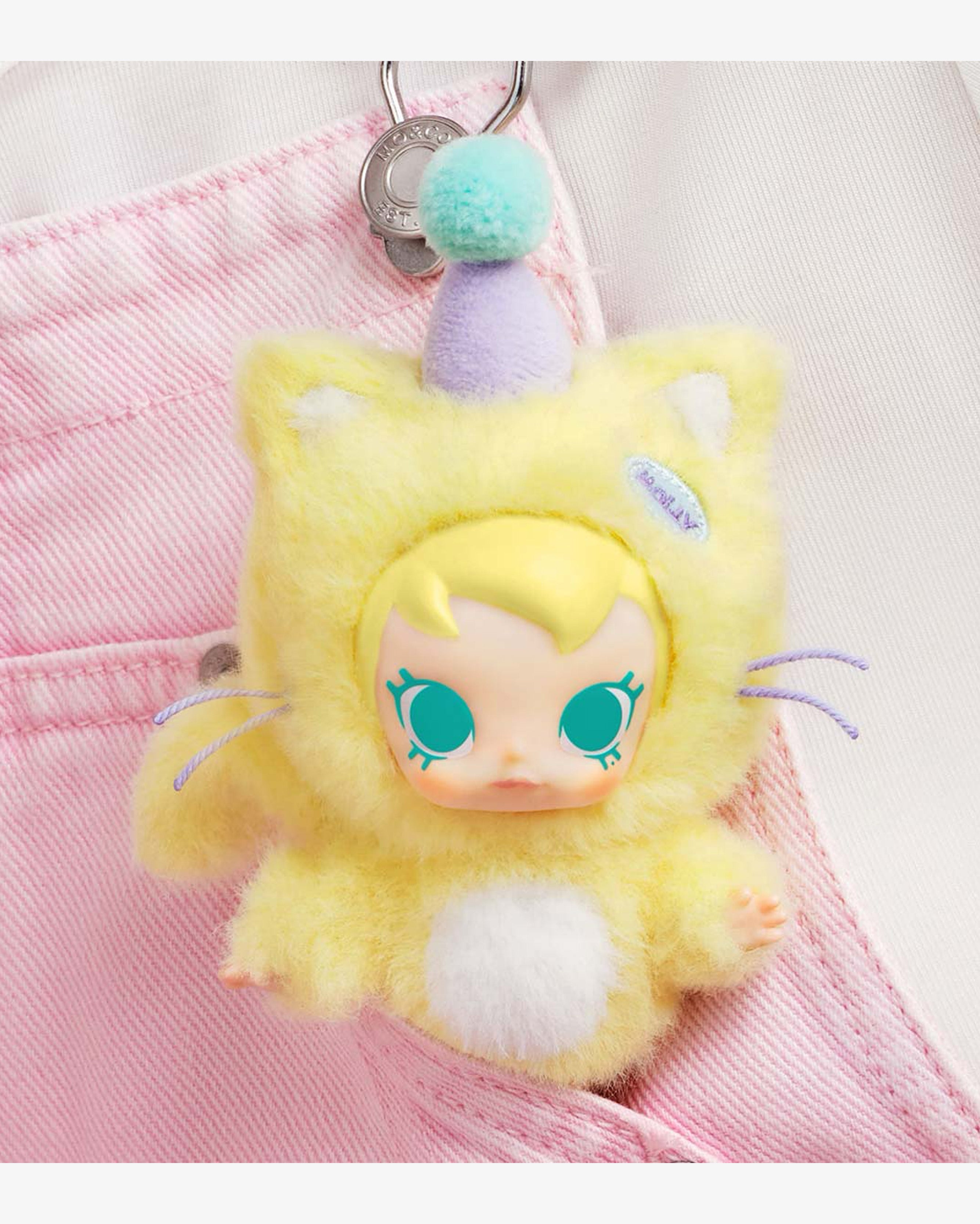 Pop Mart Baby Molly Pocket Friends Series Vinyl Plush Pendant Single Blind Box