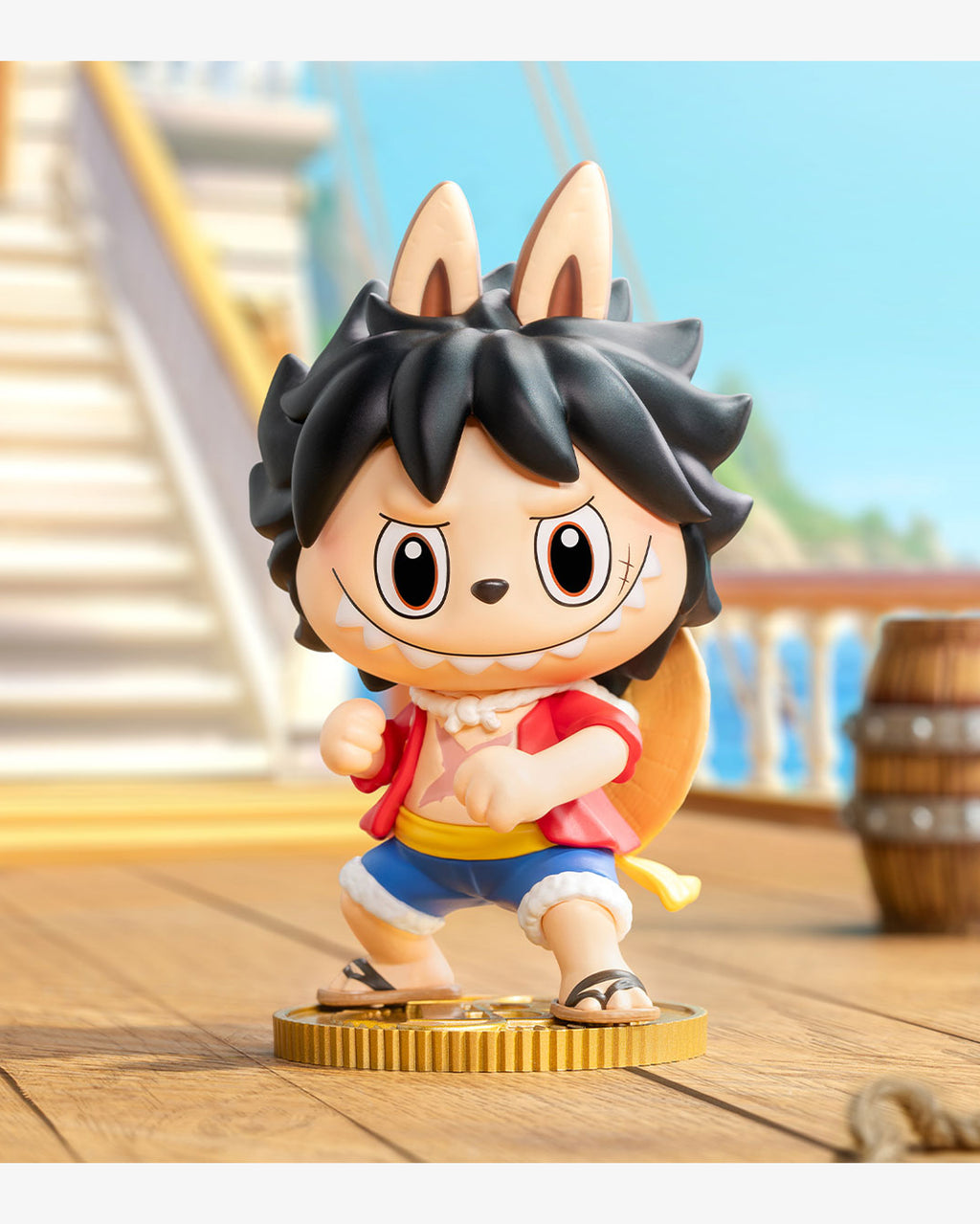 POP MART Labubu The Monsters x One Piece Series Sealed Case (Single Blind Box)