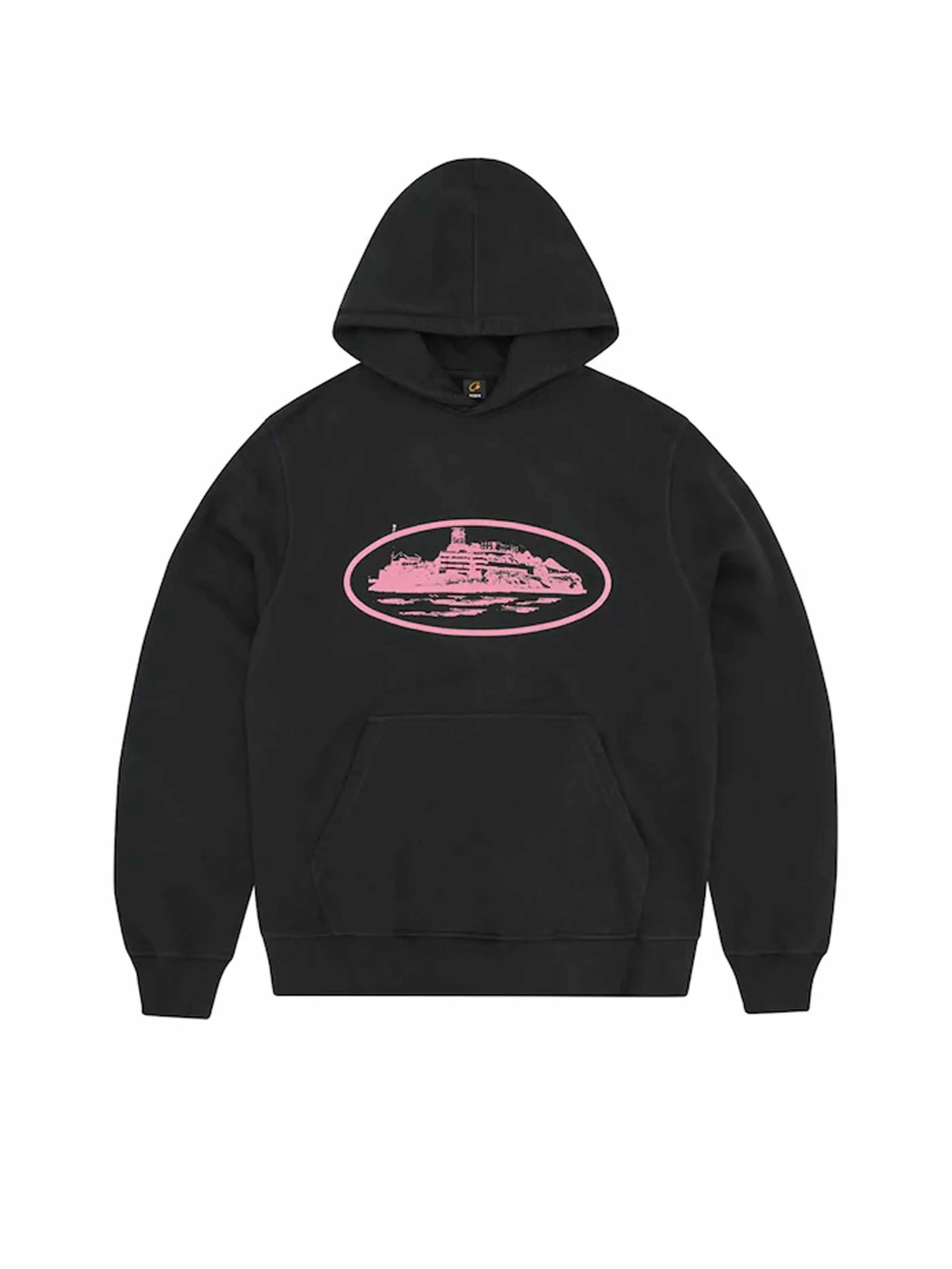 Corteiz Alcatraz V2 Hoodie Black/Pink in Auckland, New Zealand - Shop name