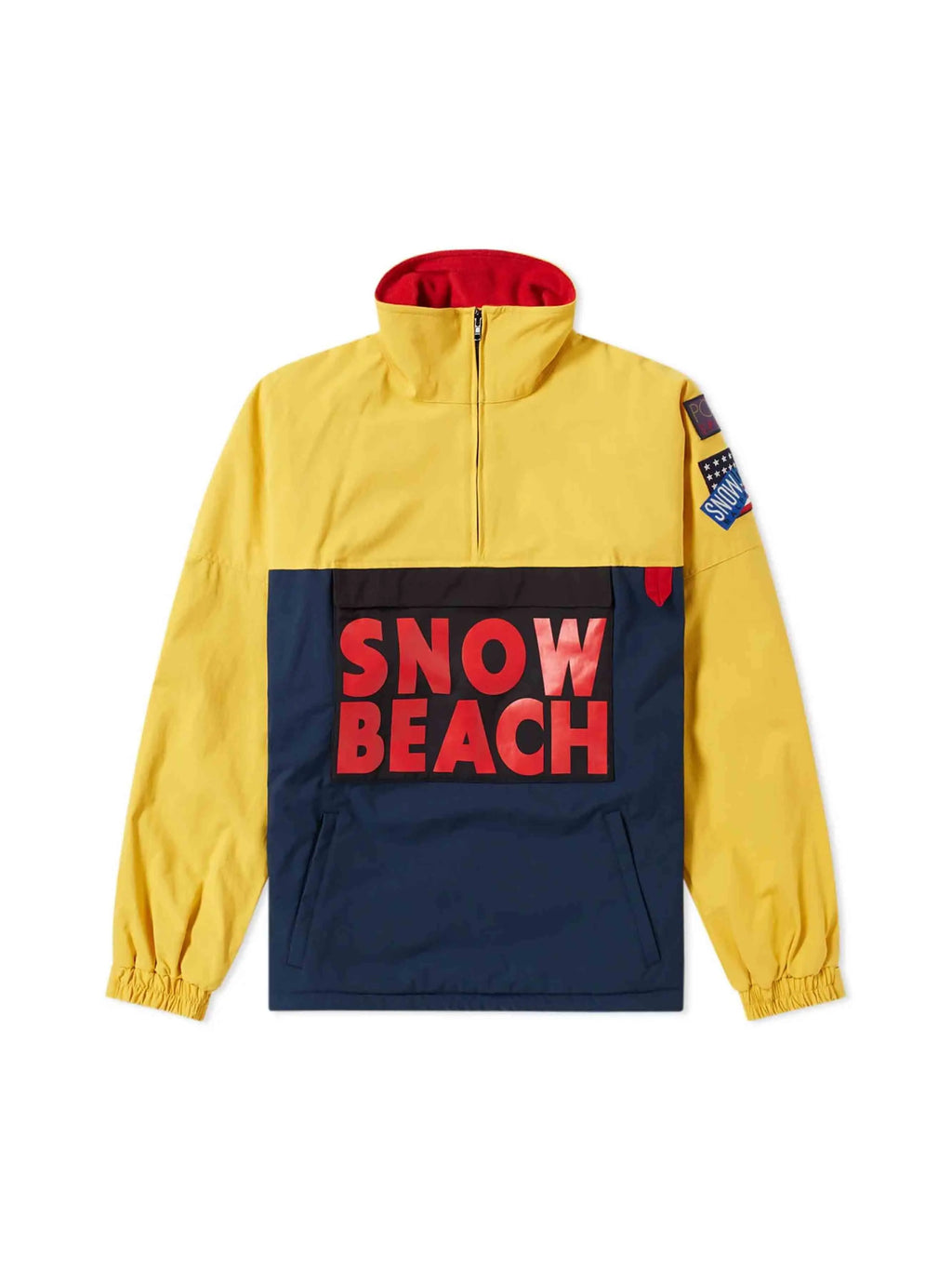 Polo Ralph Lauren Snow Beach Pullover Deep Water/Chrome Yellow (USED) - Prior