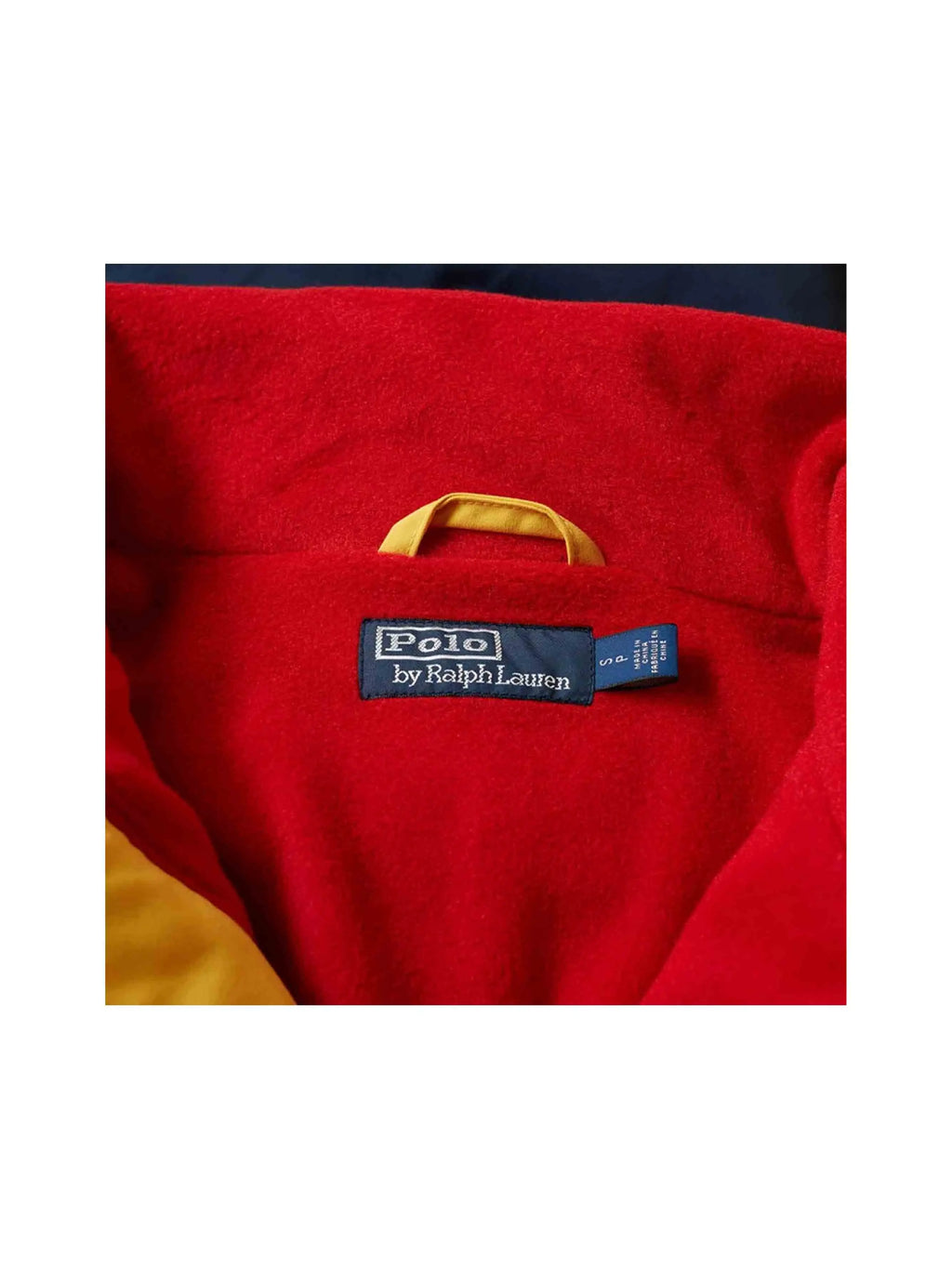 Polo Ralph Lauren Snow Beach Pullover Deep Water/Chrome Yellow (USED) - Prior