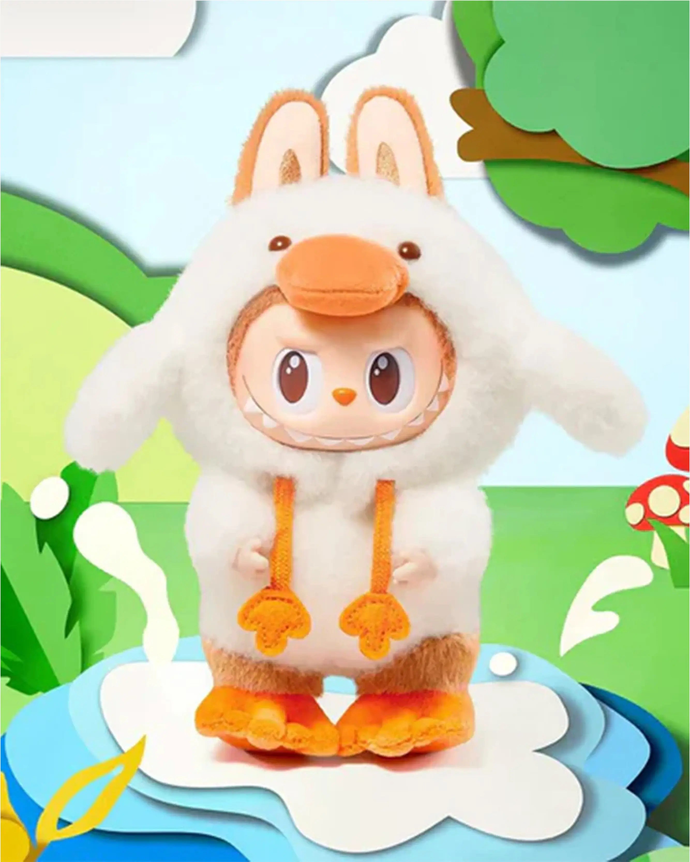 Pop Mart Labubu The Monsters Forest Fairy Tale Series Duck Vinyl Plush Pendant in Auckland, New Zealand - Shop name