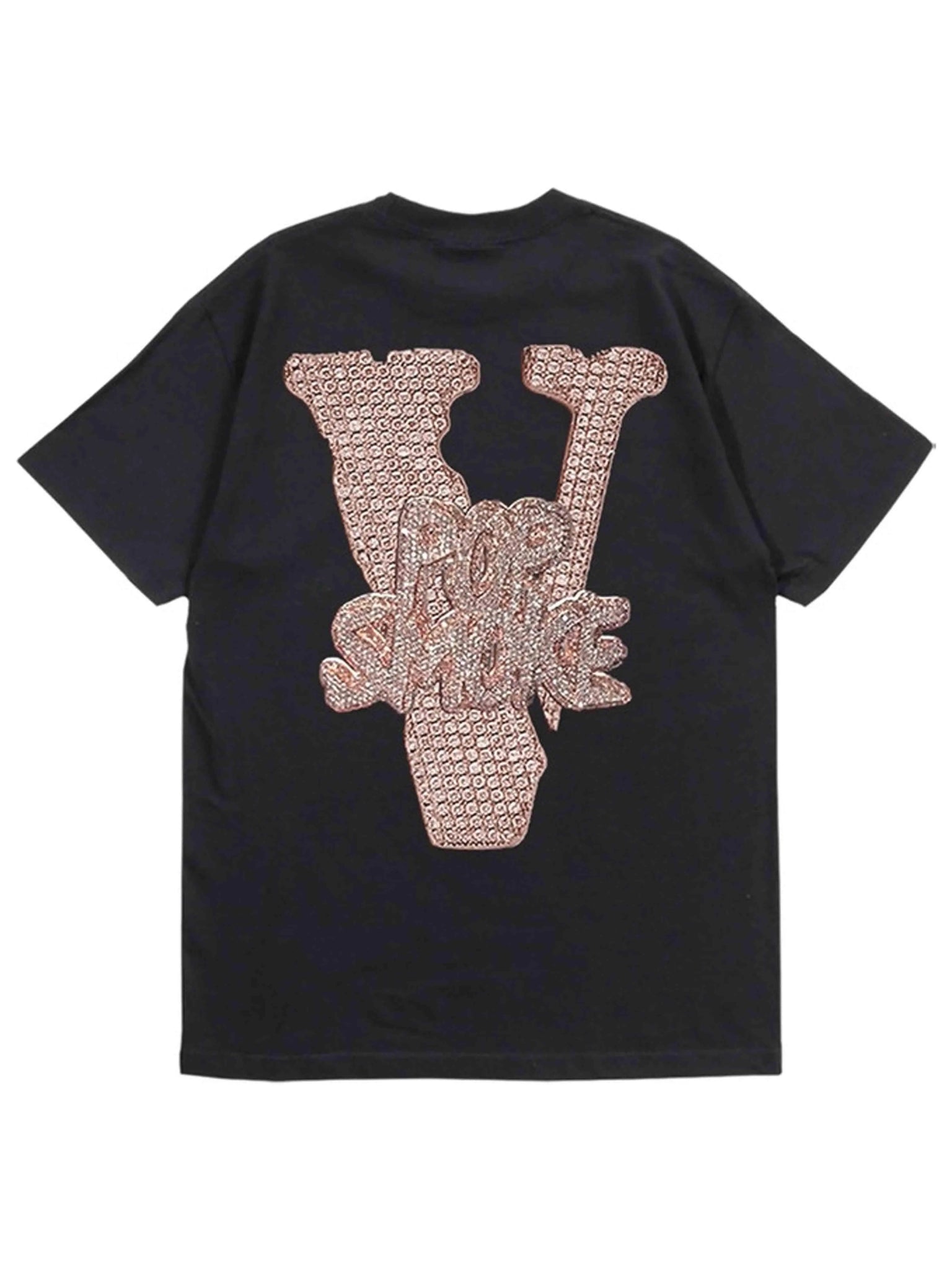 Pop Smoke X Vlone Chain T-Shirt Black [SS21] Prior