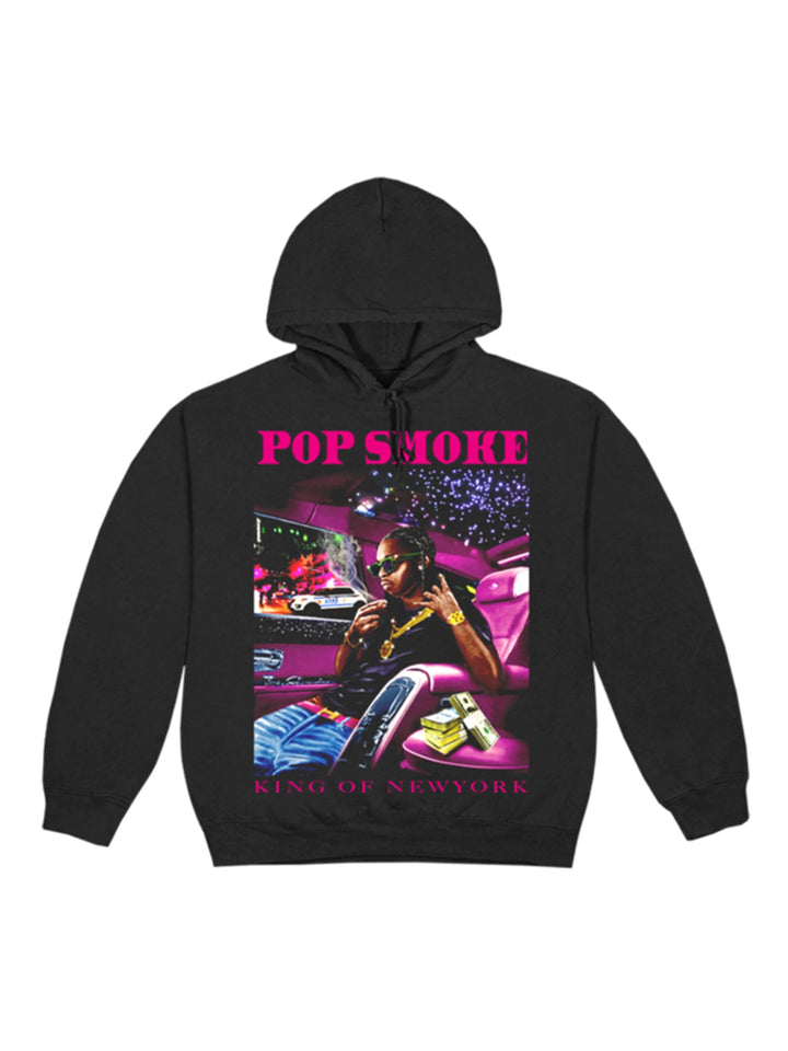 Pop Smoke x Vlone King Of NY Hoodie Black Prior