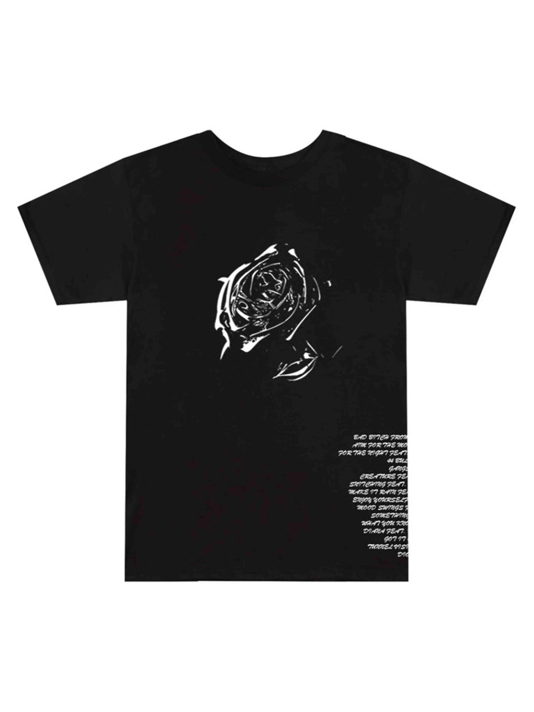 Pop Smoke x Vlone Tracklist Tee Black [SS20] Prior