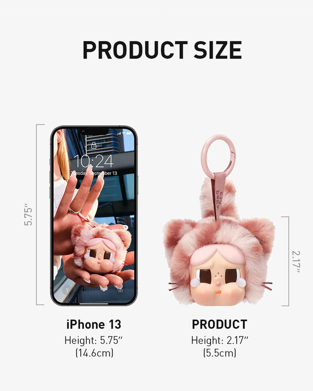 Pop Mart CRYBABY Wild but Cutie Series Vinyl Plush Pendant Single Blind Box