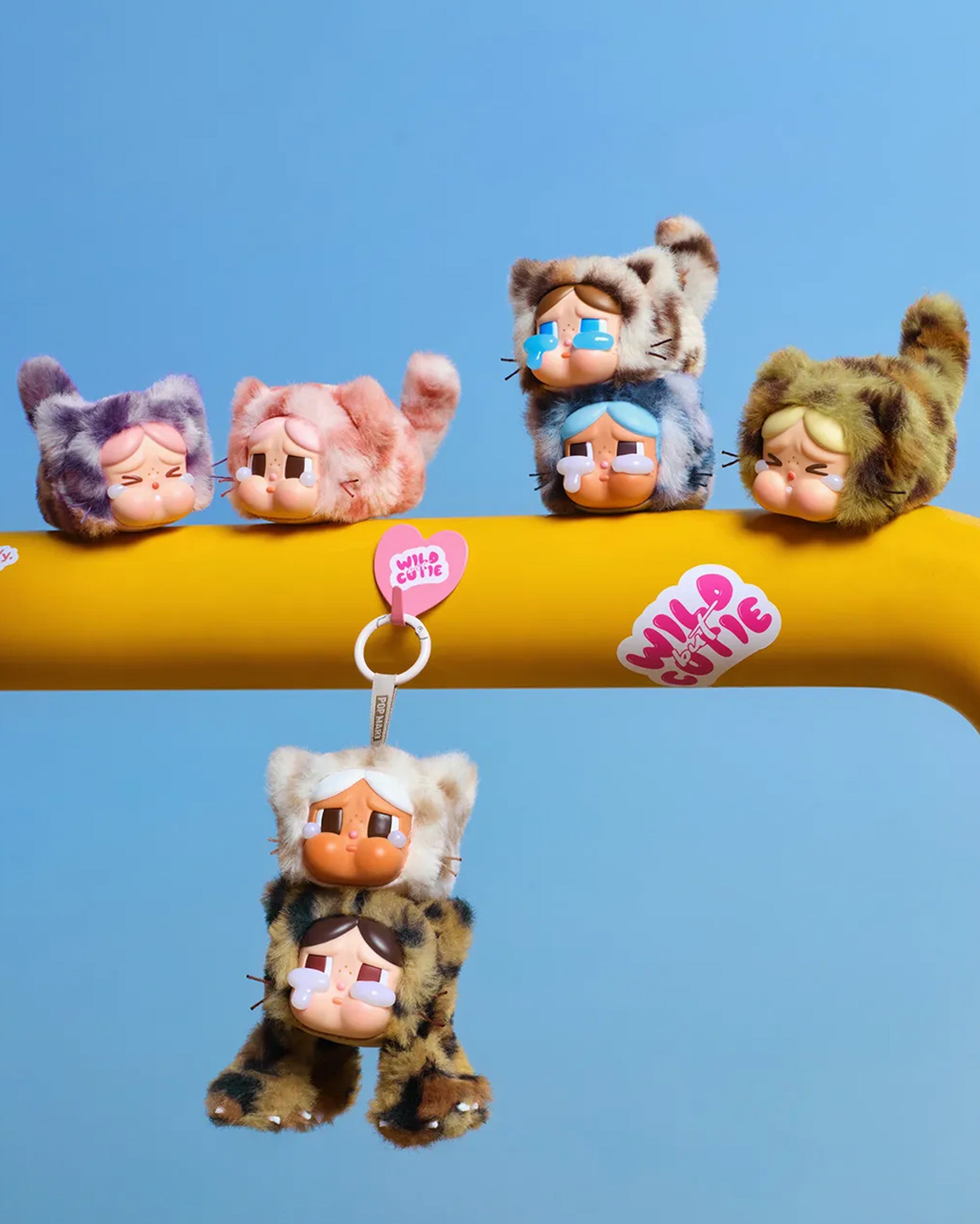 Pop Mart CRYBABY Wild but Cutie Series Vinyl Plush Pendant Single Blind Box