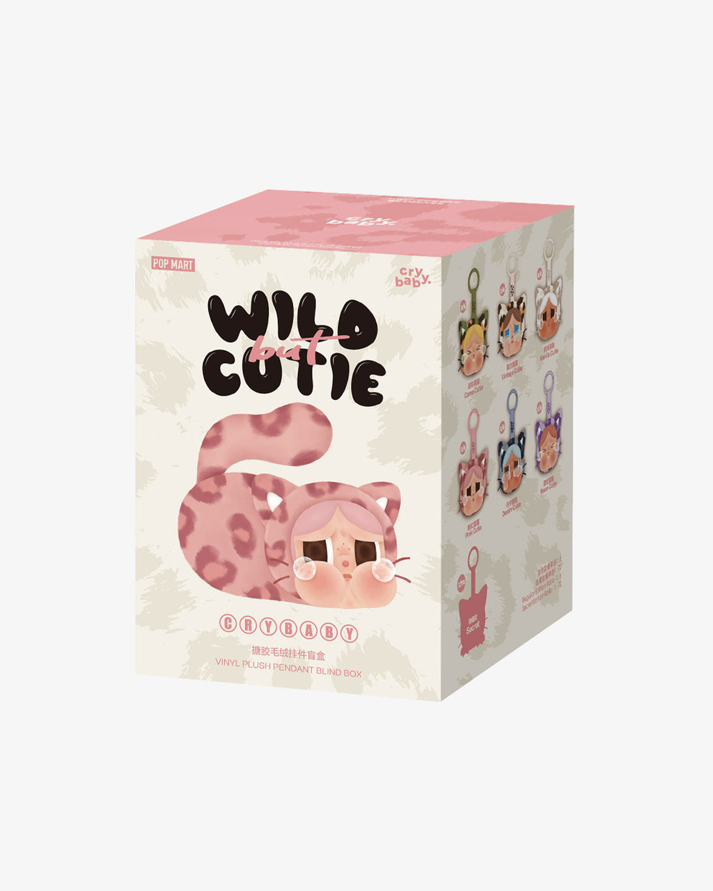 Pop Mart CRYBABY Wild but Cutie Series Vinyl Plush Pendant Single Blind Box