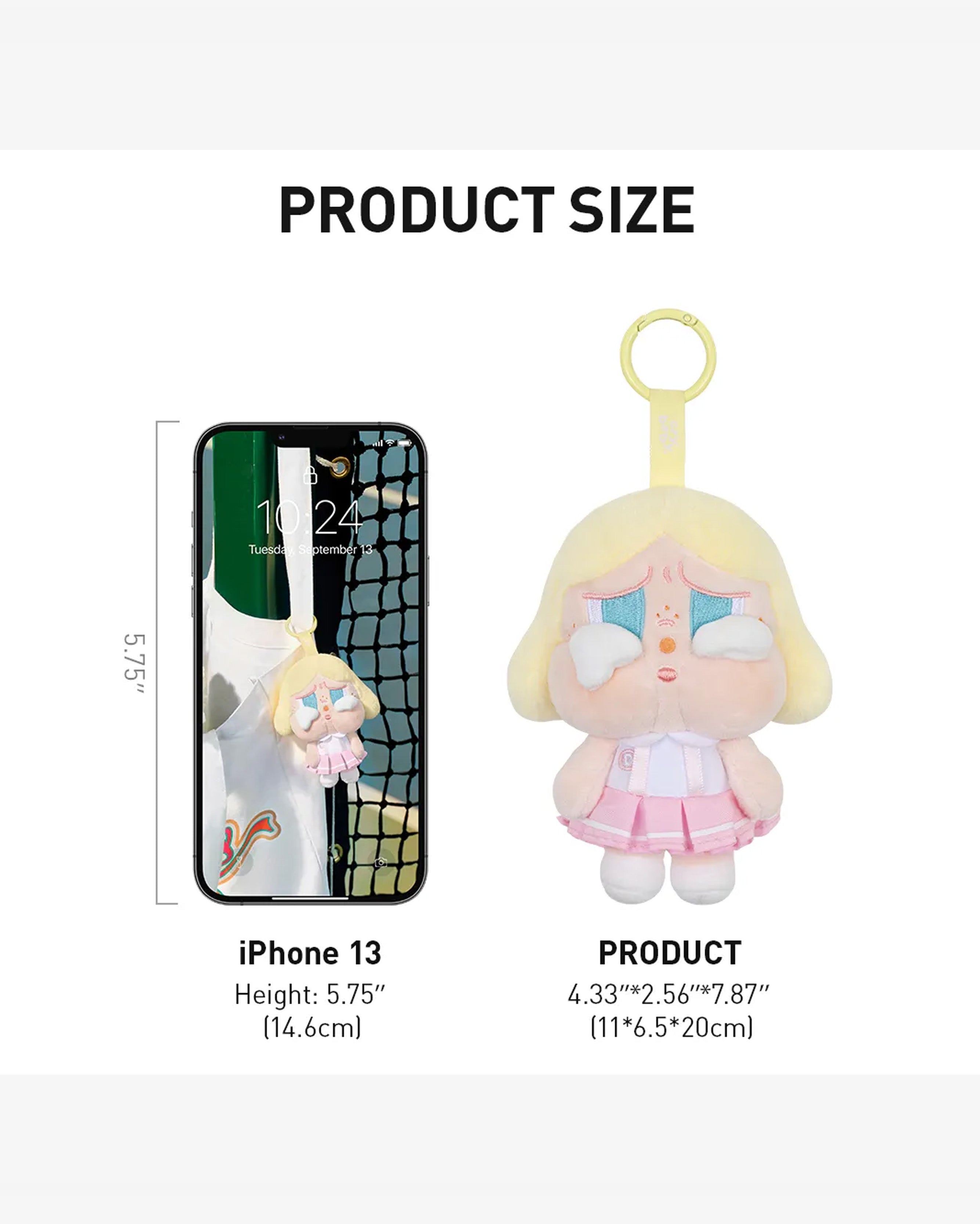 Pop Mart CryBaby Sunset Concert Series Plush Pendant Single Blind Box