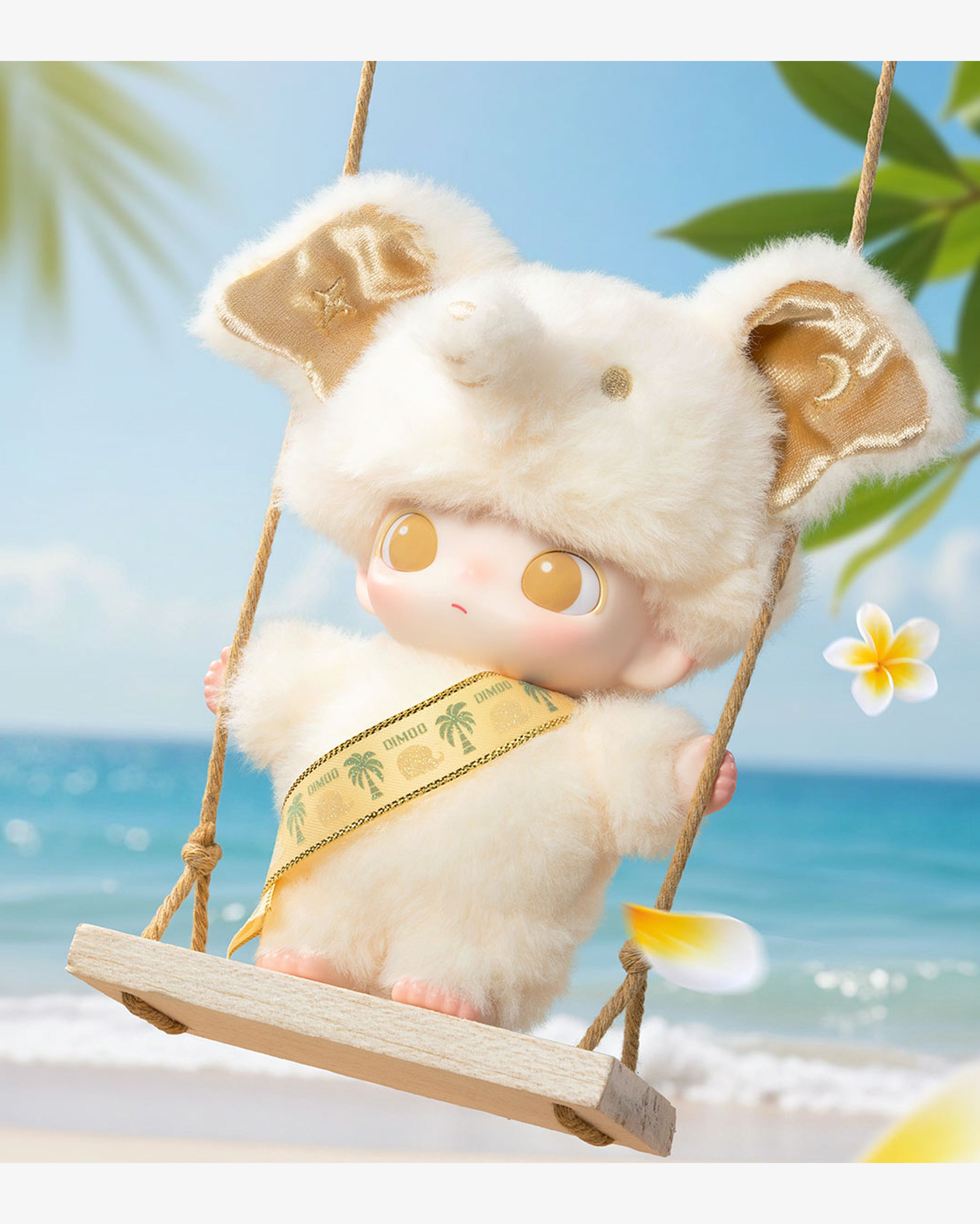 Pop Mart Dimoo Elephant in Moonlight Series (Thailand Exclusive) Vinyl Plush Pendant