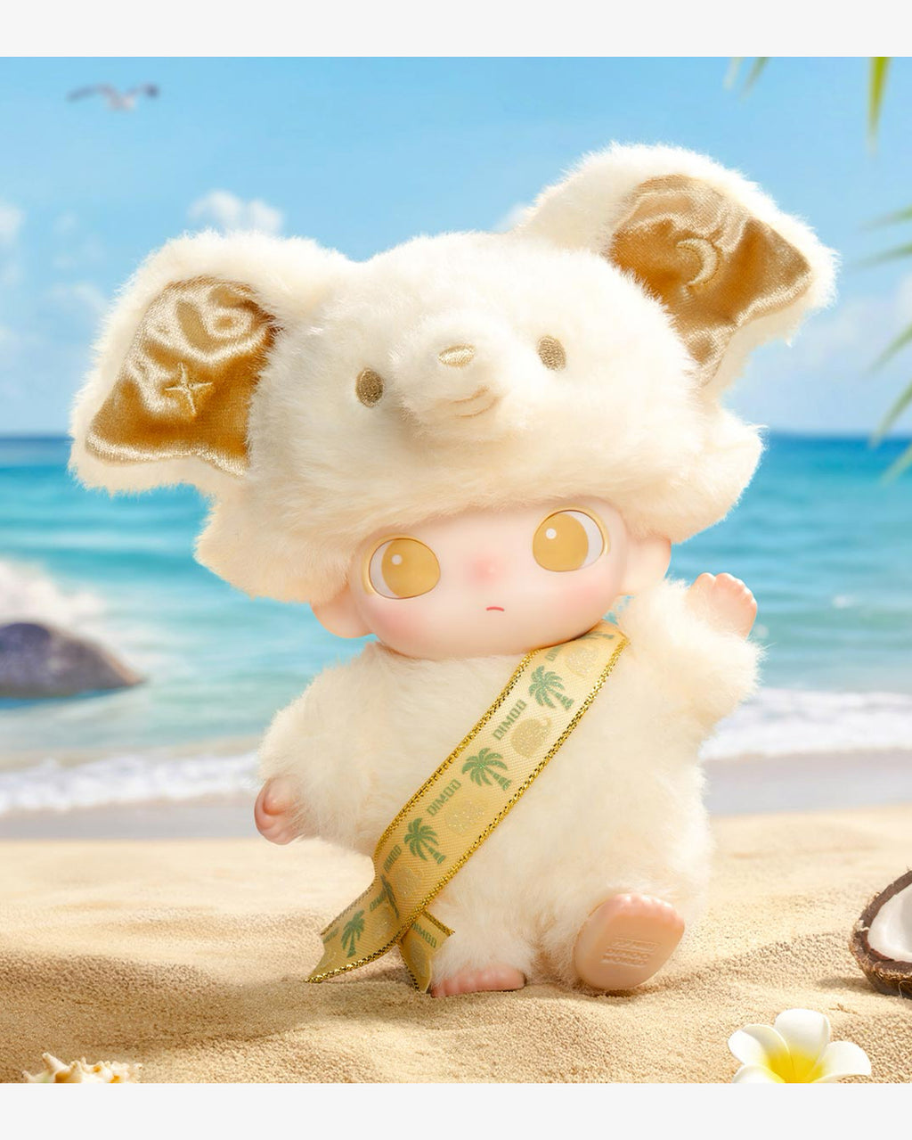 Pop Mart Dimoo Elephant in Moonlight Series (Thailand Exclusive) Vinyl Plush Pendant