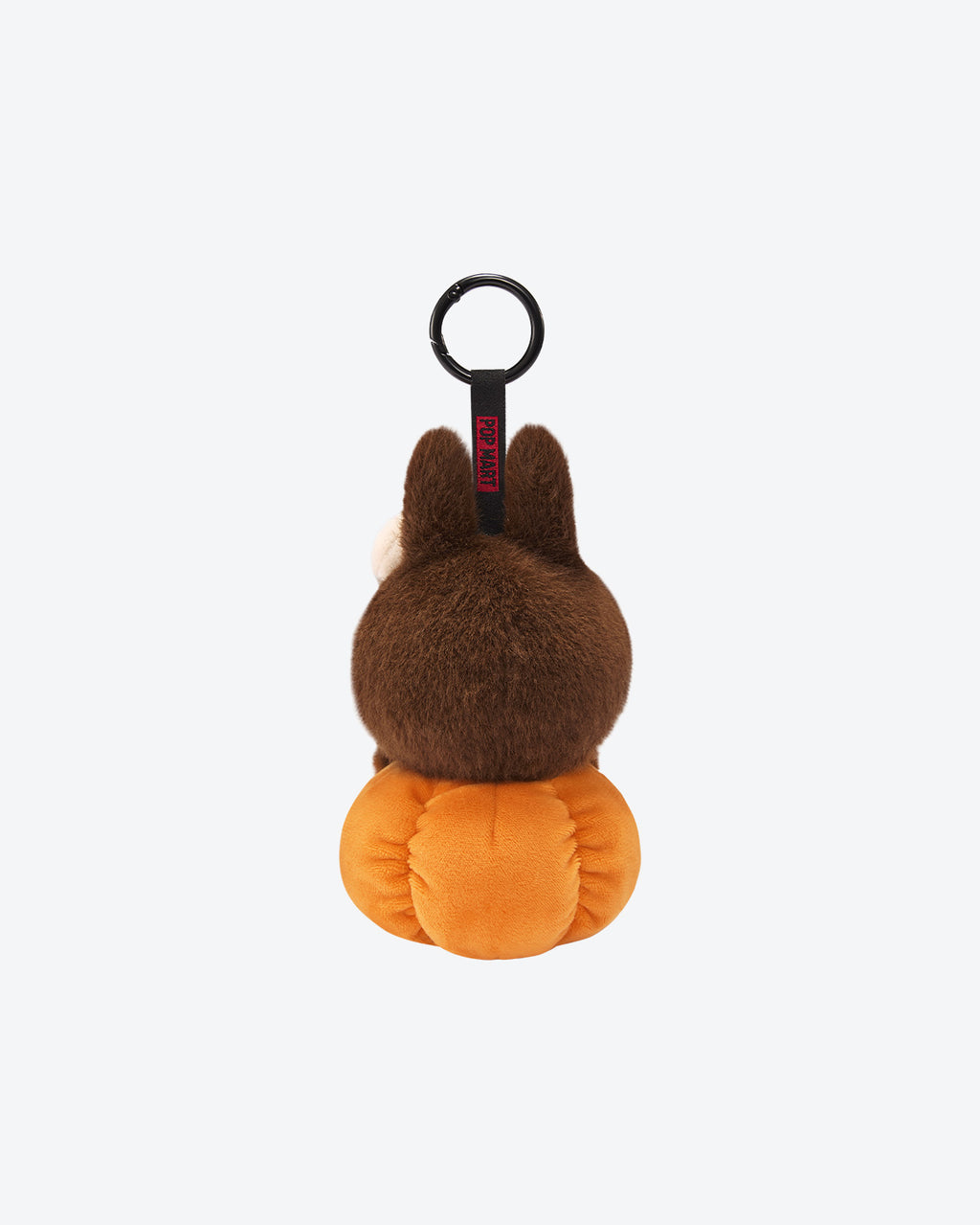 Pop Mart Labubu Happy Halloween Party Series-Sitting Pumpkin Vinyl Plush Pendant