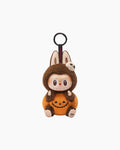 Pop Mart Labubu Happy Halloween Party Series-Sitting Pumpkin Vinyl Plush Pendant