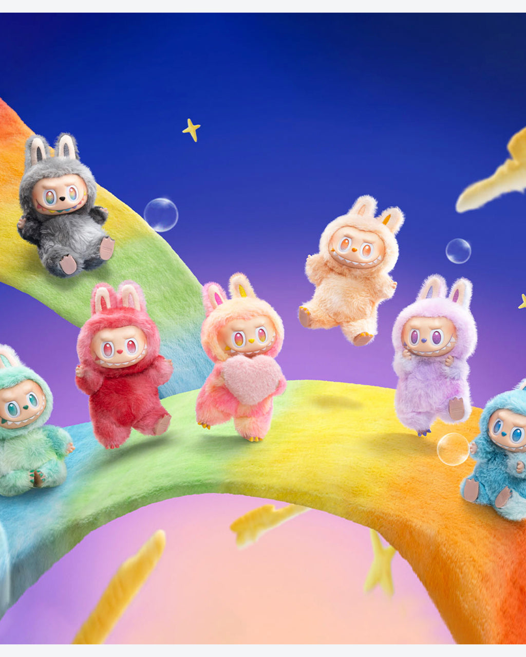 Pop Mart Labubu The Monsters Big into Energy Series Vinyl Plush Pendant Sealed Case (Bundle)