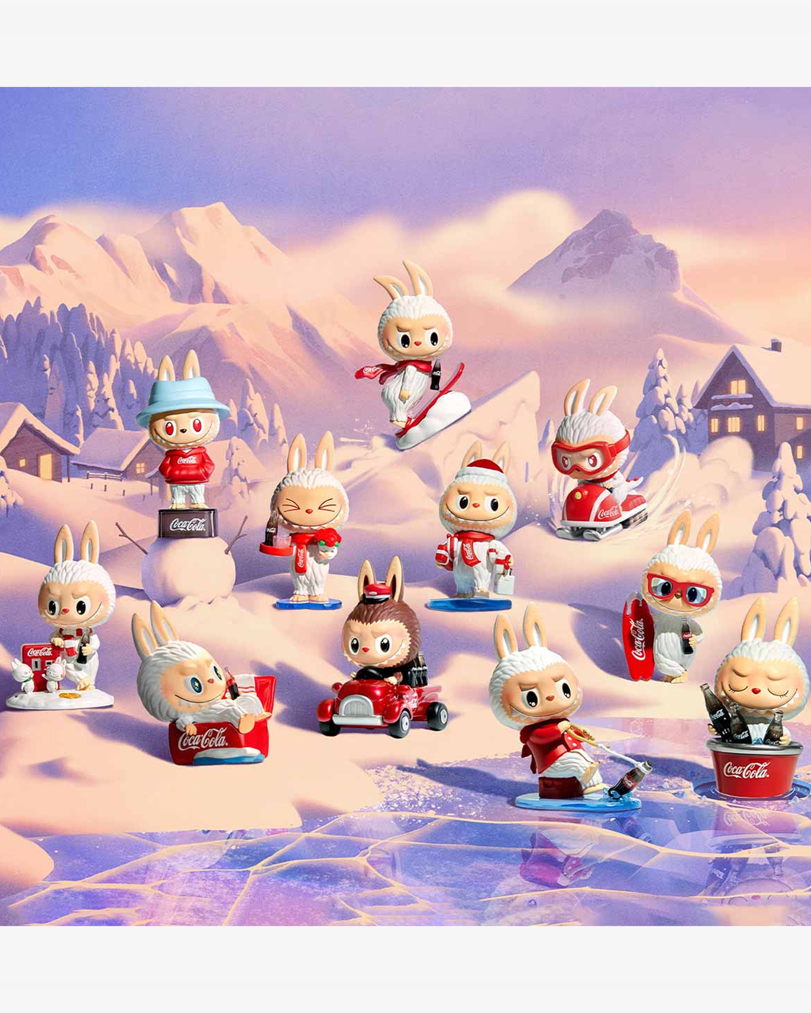 Pop Mart Labubu The Monsters Coca-Cola Series Figure Single Blind Box